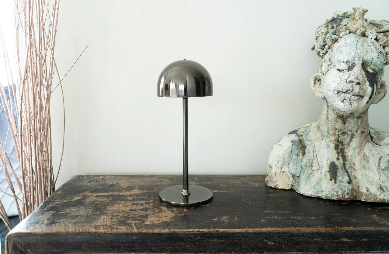 Tim lampe, Sort nikkel - H30 cm - Image 2