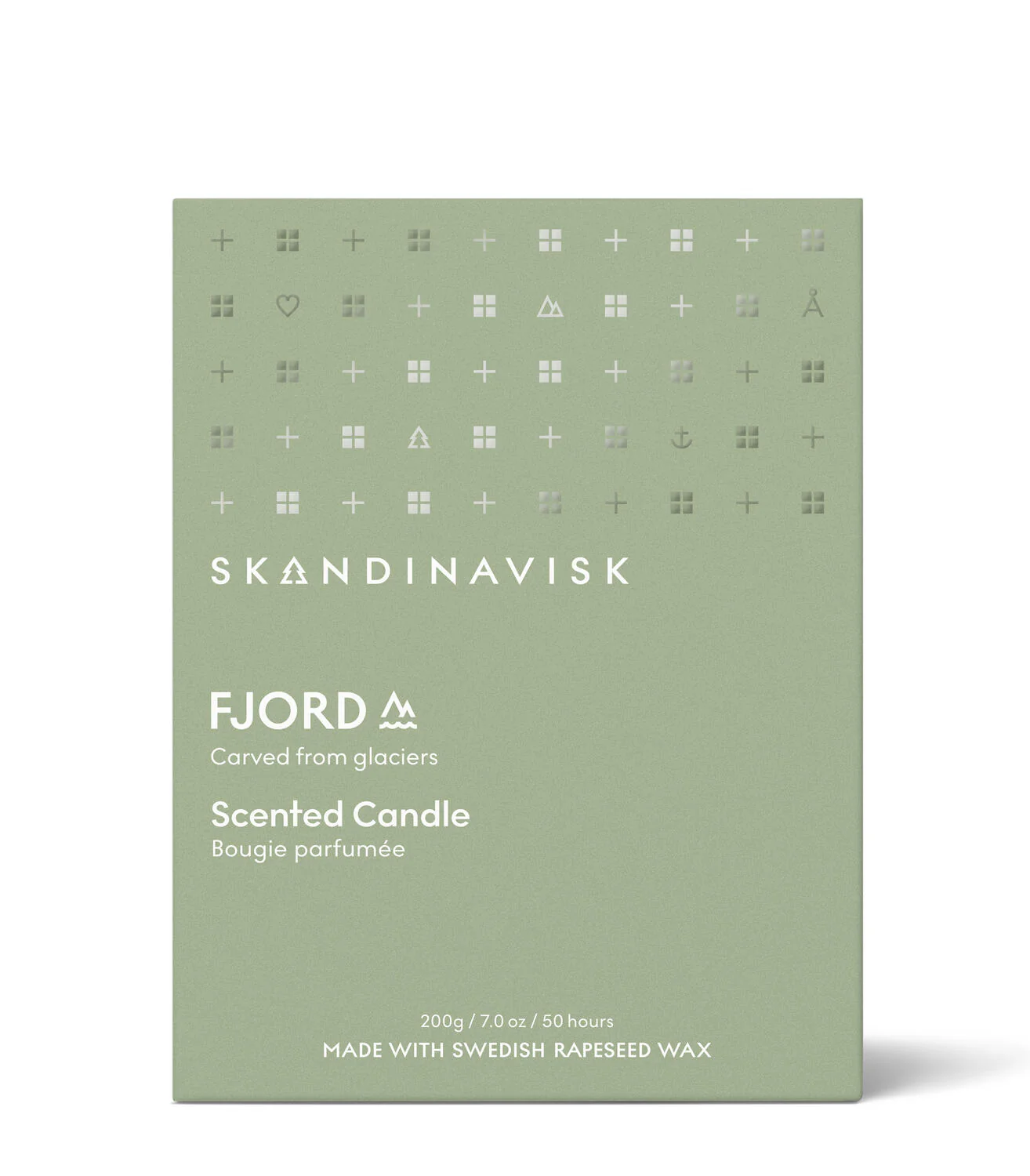 Fjord duftlys, 200g. - Fjord green - Image 6