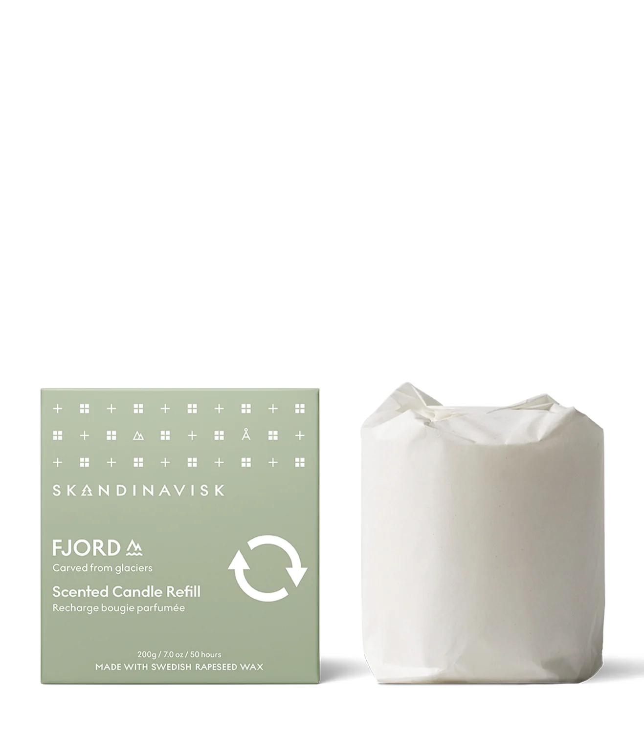 Fjord duftlys refill - 200 g. - Image 2