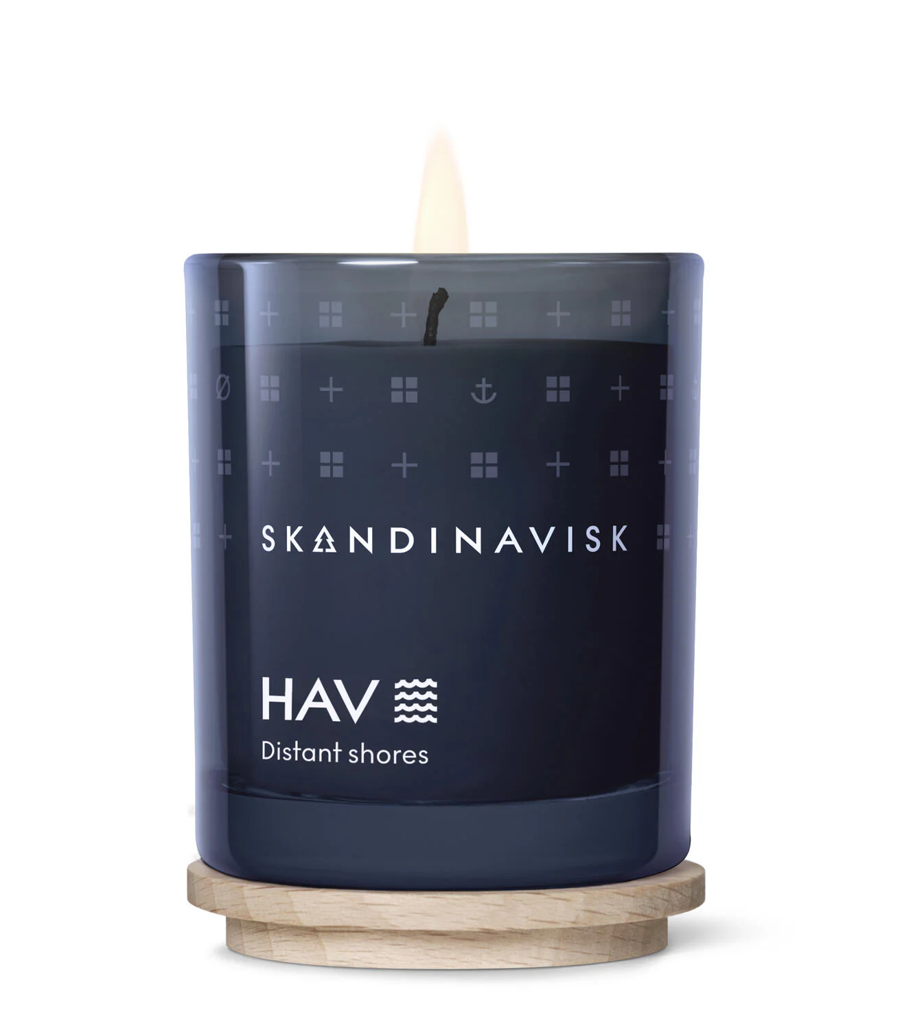 Hav duftlys, 65g. - Deep blue