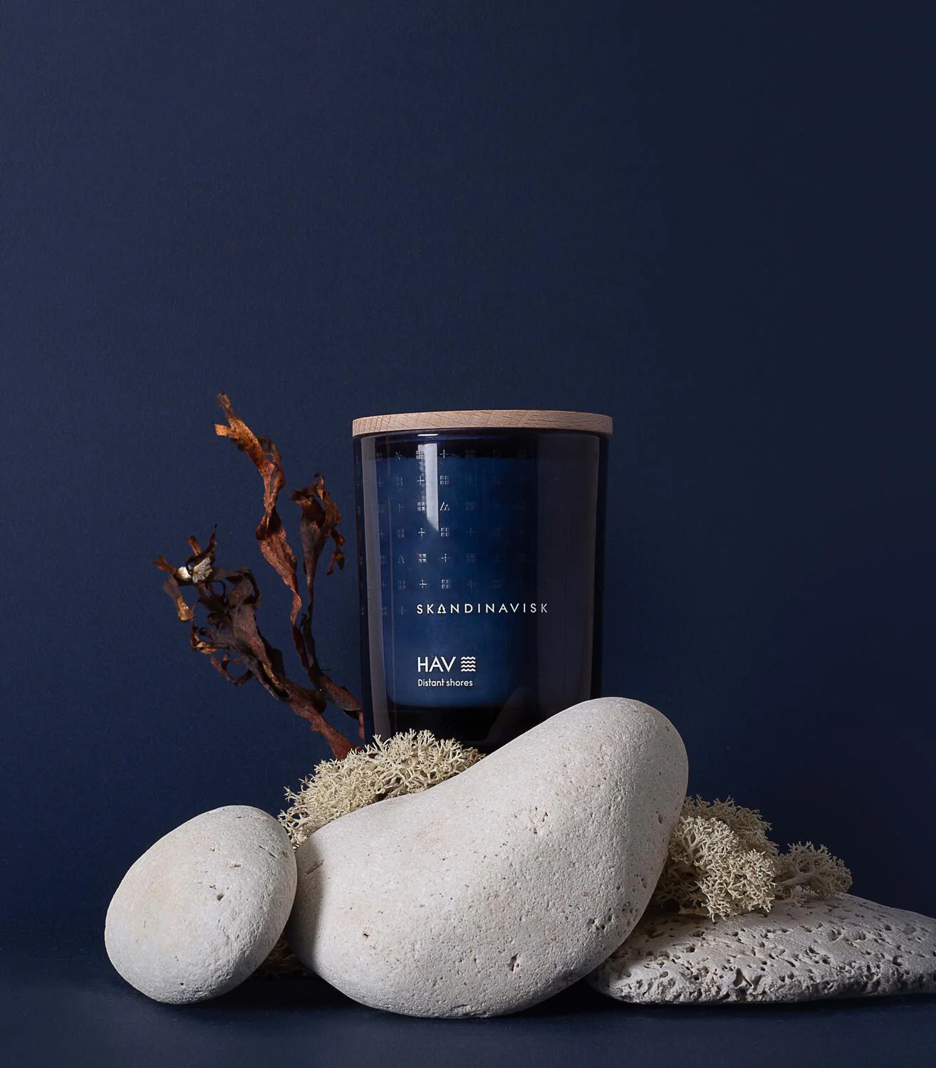 Hav duftlys, 65g. - Deep blue - Image 5