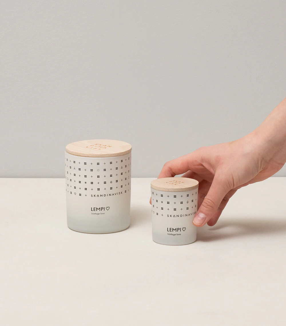 Lempi duftlys, 65g. - White - Image 5