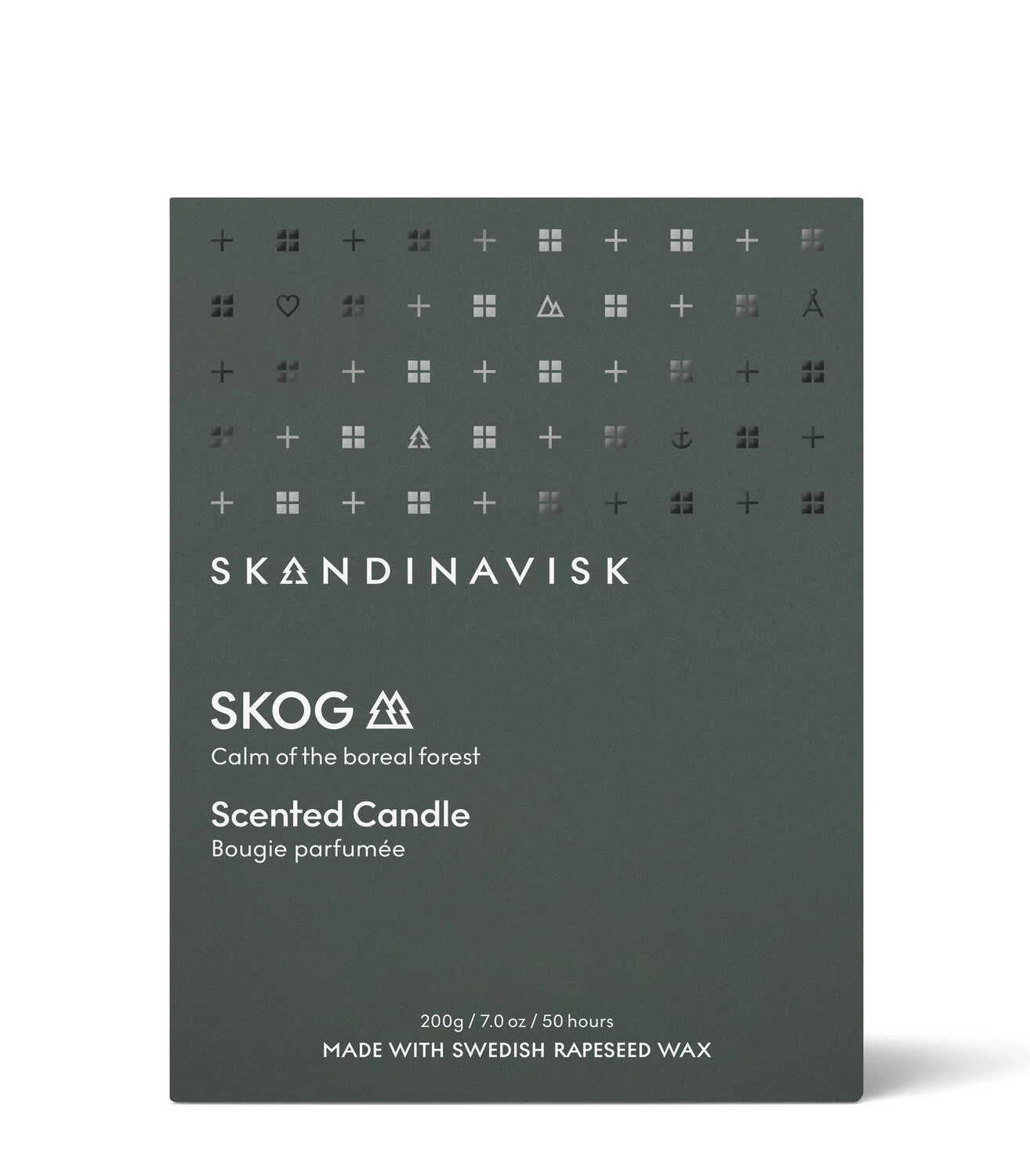 Skog duftlys, 200g. - Forest green - Image 4