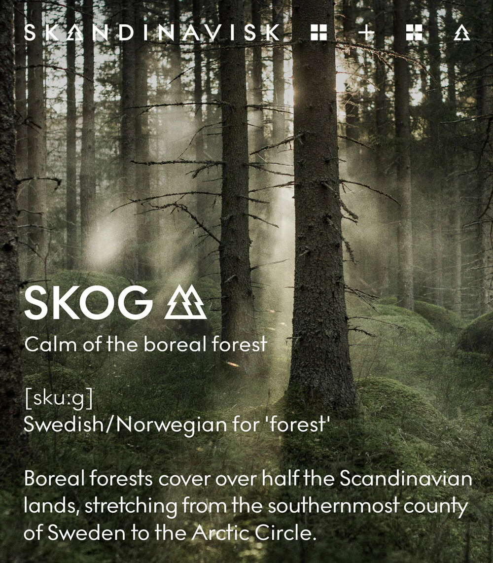 Skog duftlys, 200g. - Forest green - Image 6
