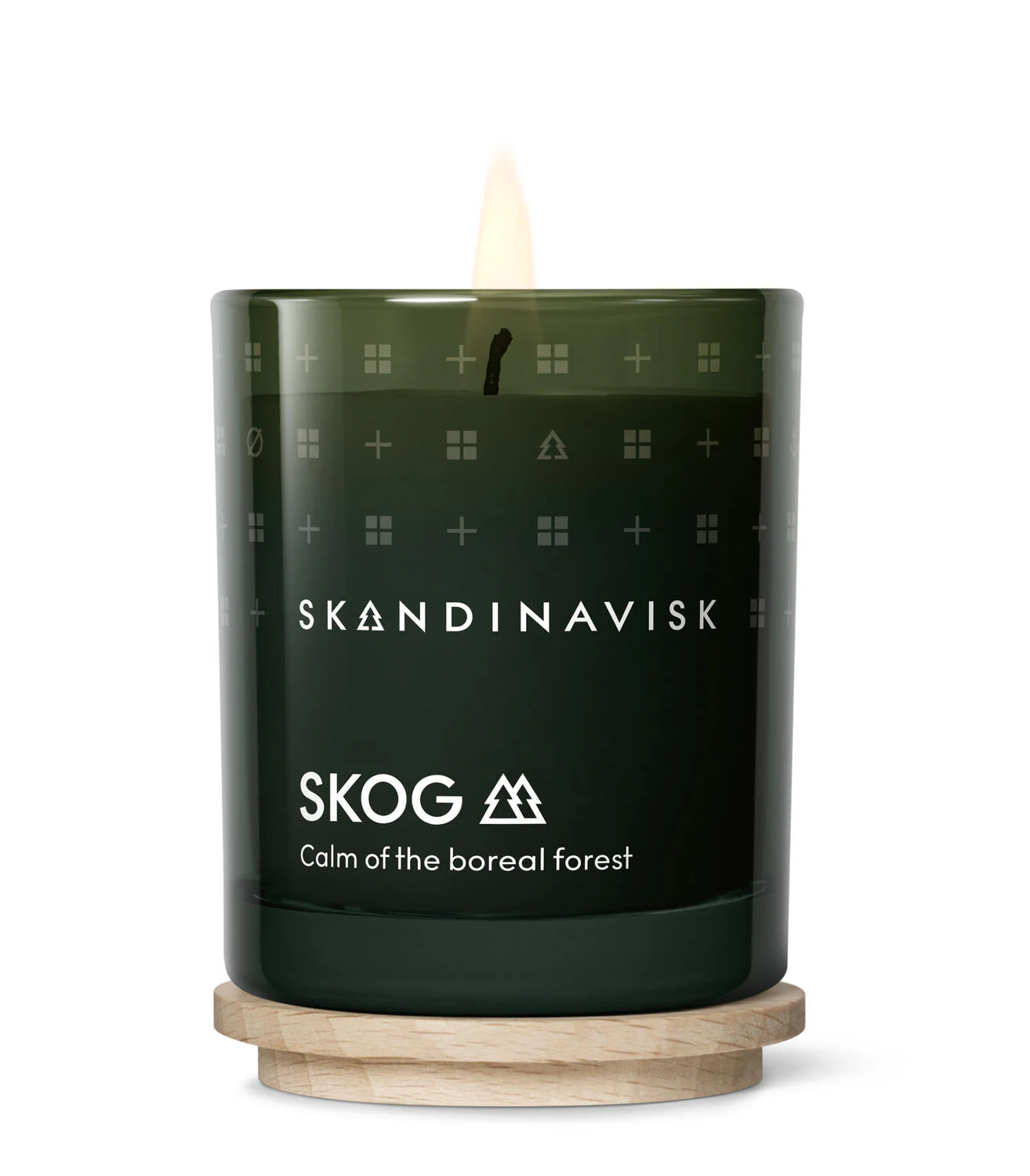 Skog duftlys, 65g. - Forest green