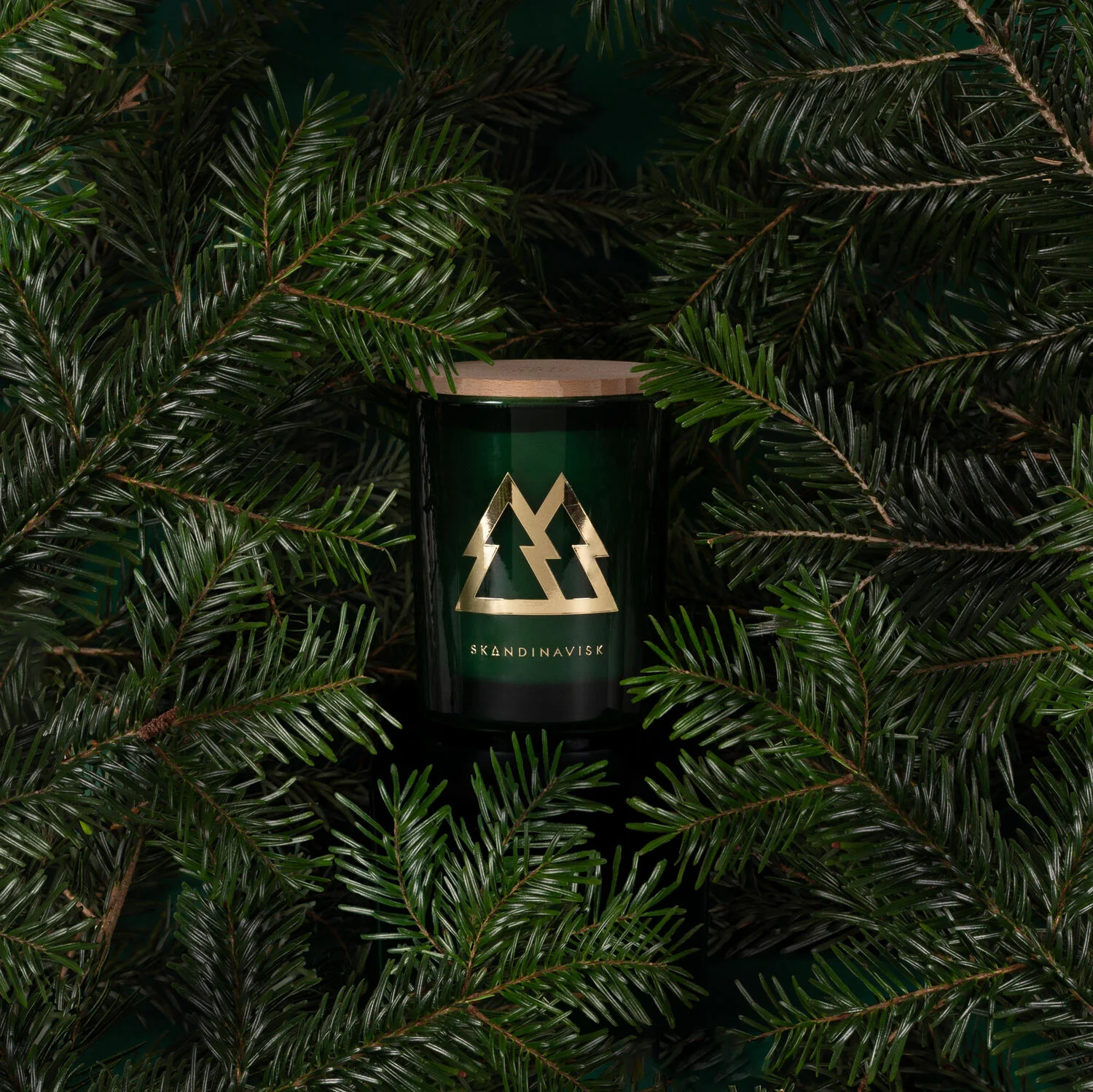Skog Special Gold Edition duftlys - Forest Green - Image 7
