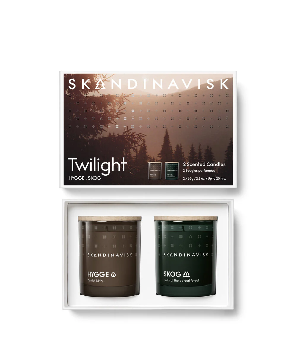 Twilight duftlys gaveæske - 2 x 65 g