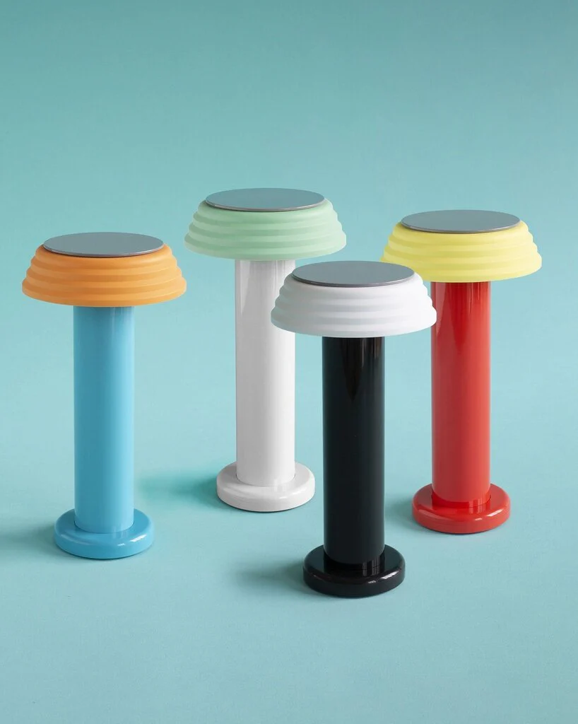 PL1 Portable bordlampe - rød/gul - Image 2