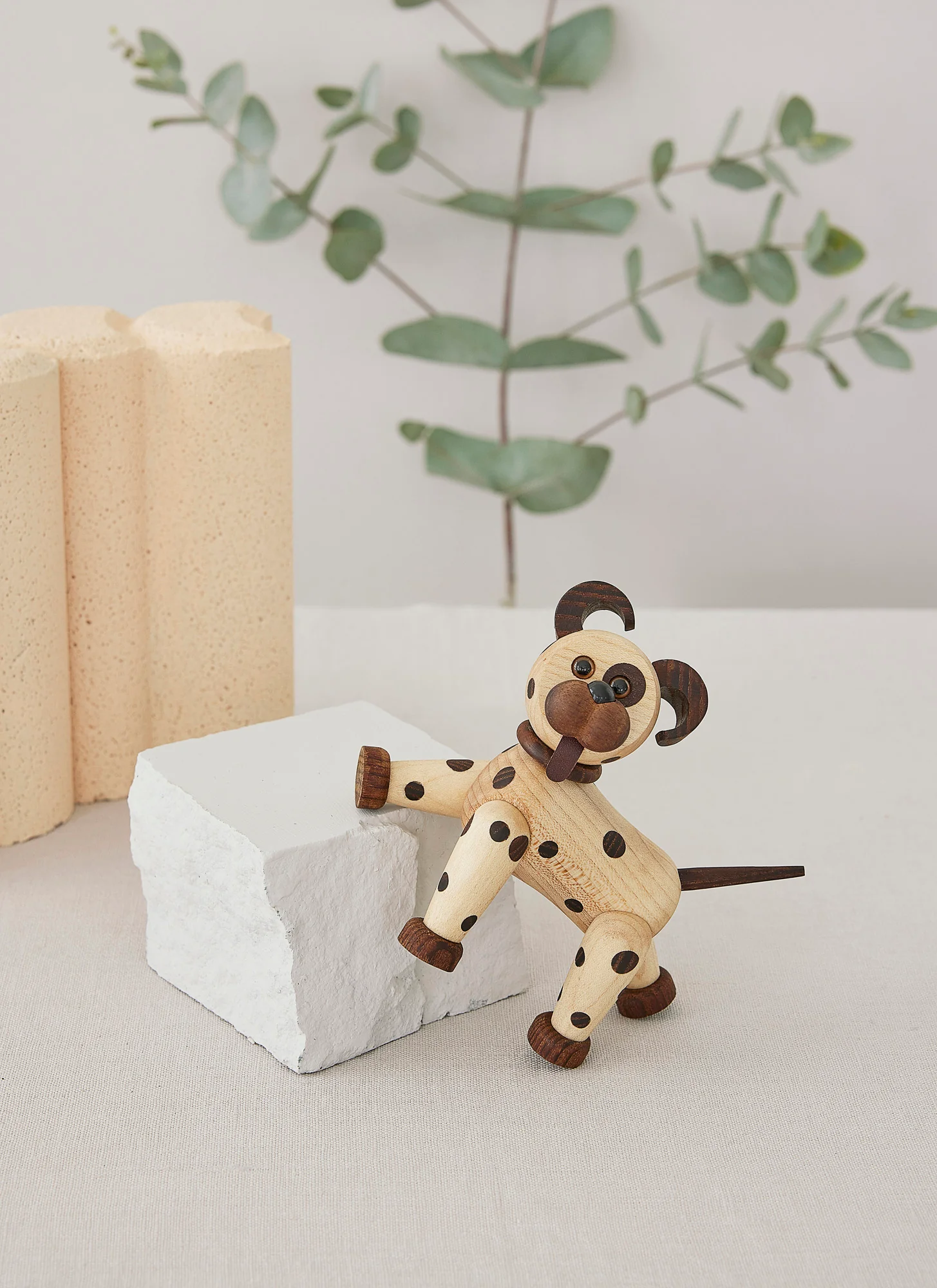 Joy træfigur - beige/brun - Image 2