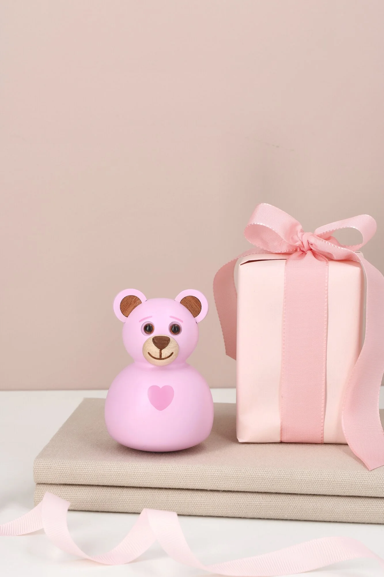 Rosy teddybjørn - rosa - Image 2