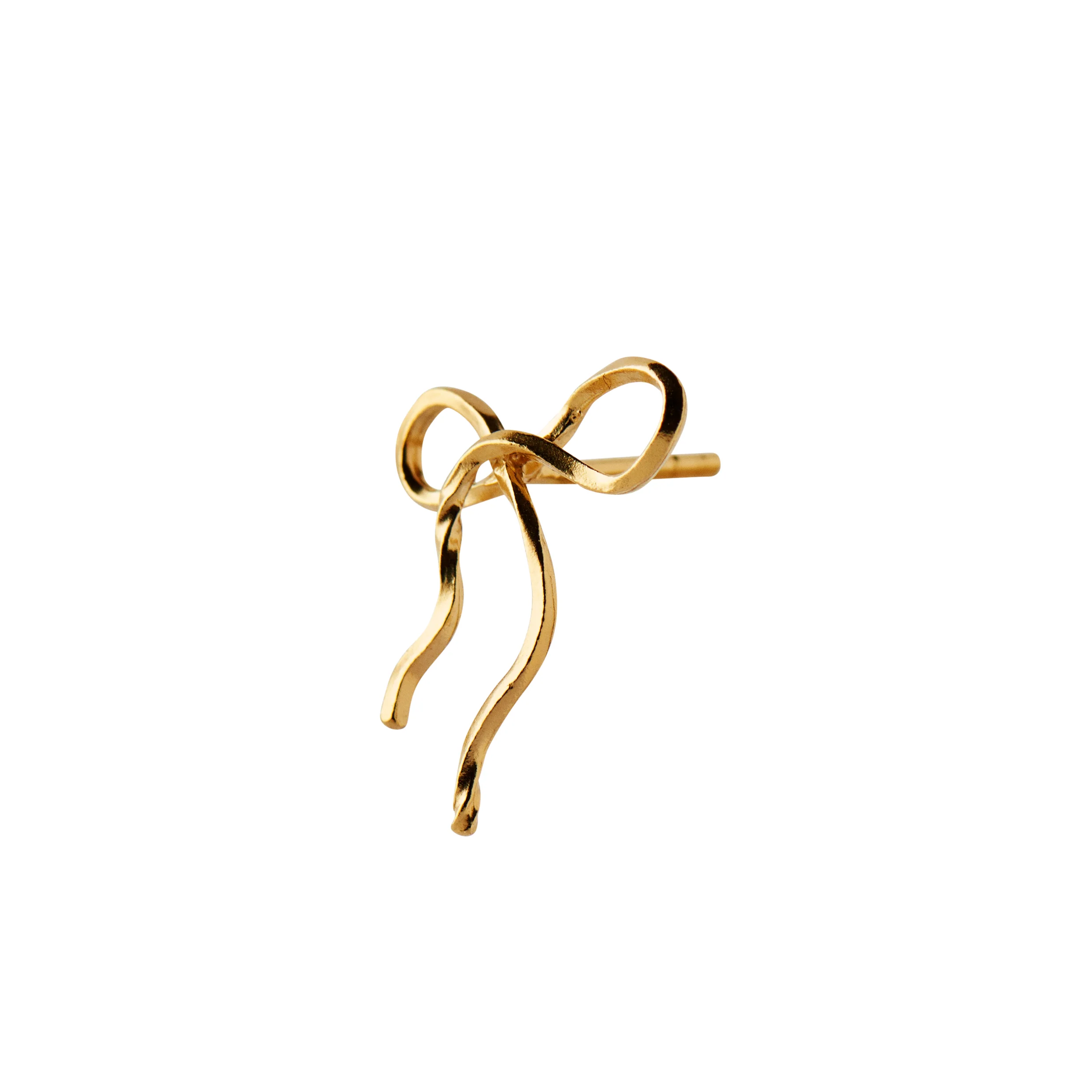 Flow Bow ørering - forgyldt - Image 3