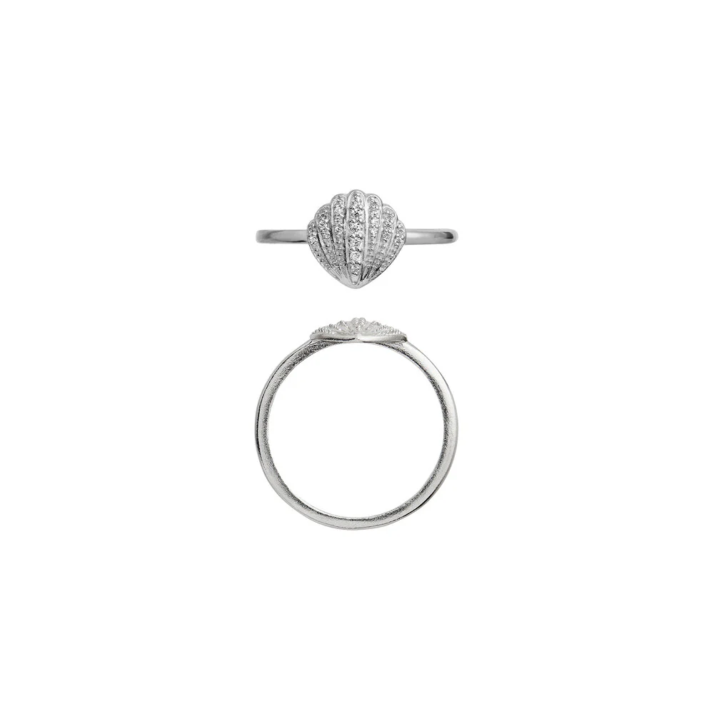 Vintage Shell ring - sølv