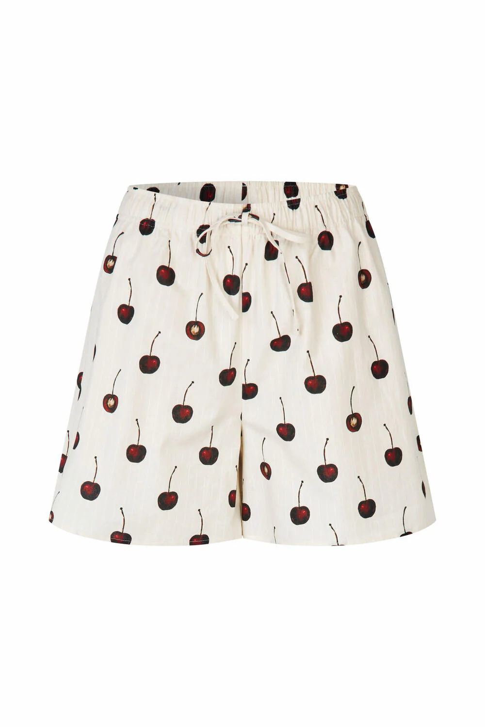 2339 Elasticated Waistband shorts - Cherries - Image 2