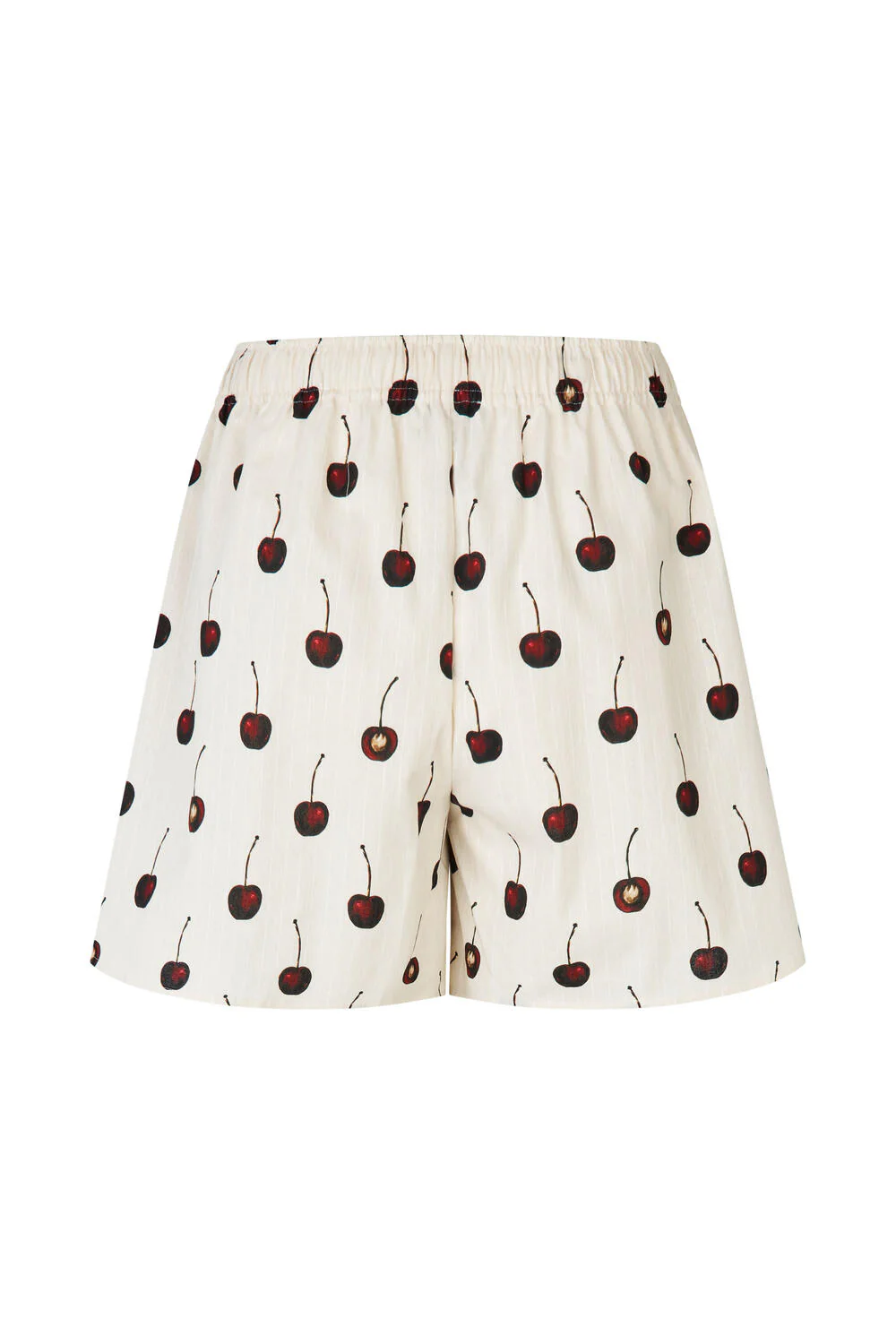 2339 Elasticated Waistband shorts - Cherries - Image 4