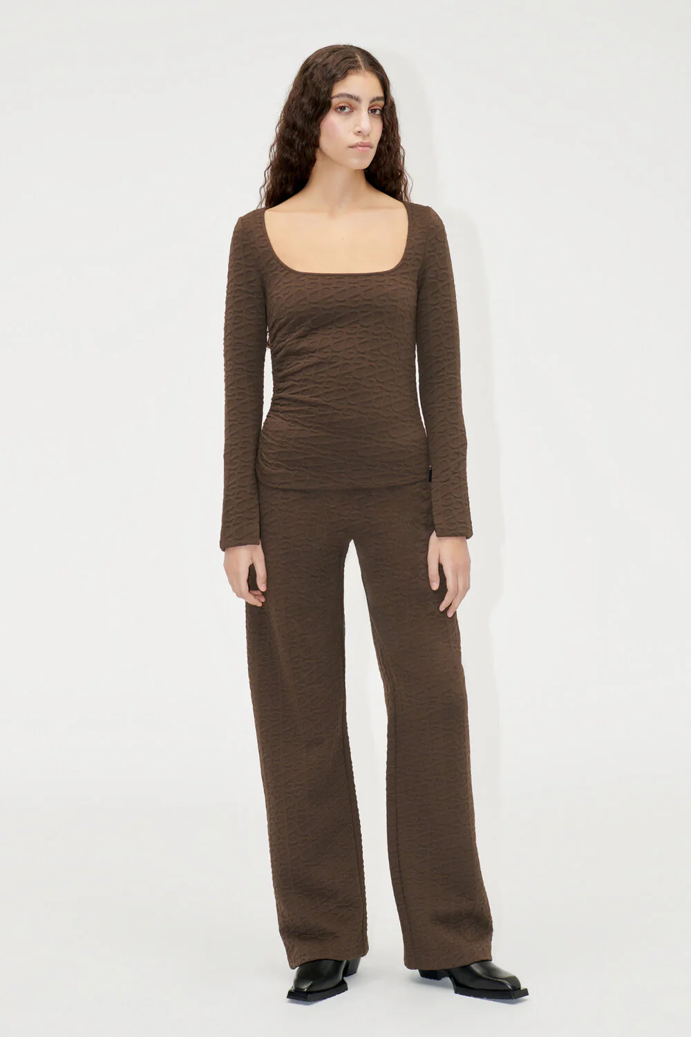 Bowie 1831 Debossed Jacquard top - SG LOGO - Image 2