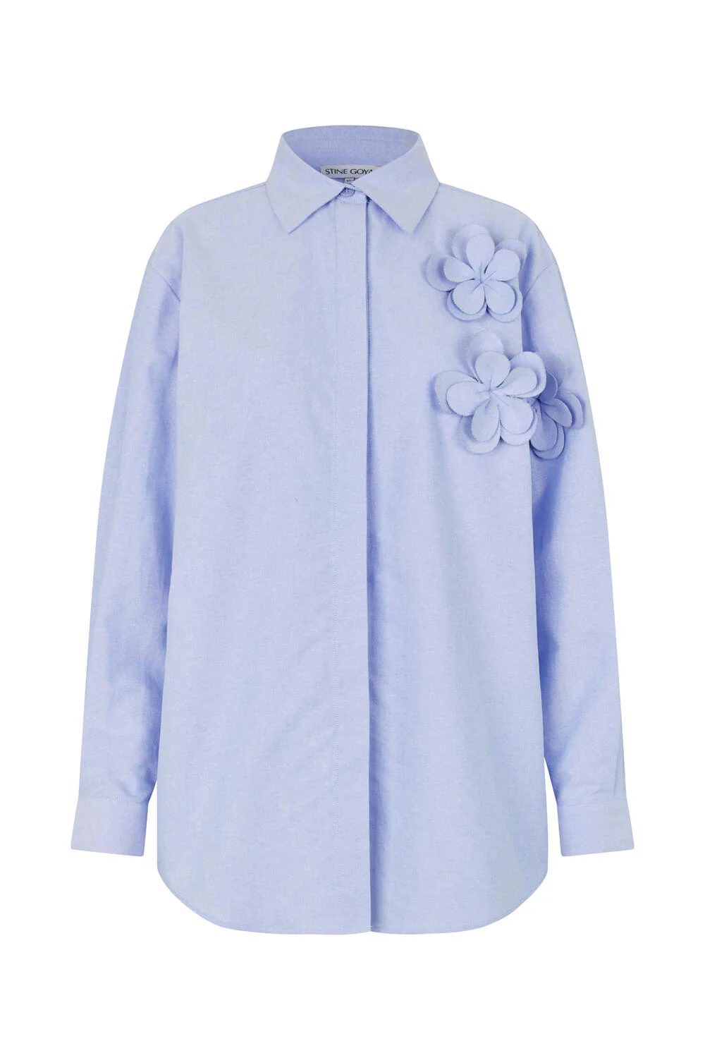 Oxford skjorte - Brunnera Blue - Image 2