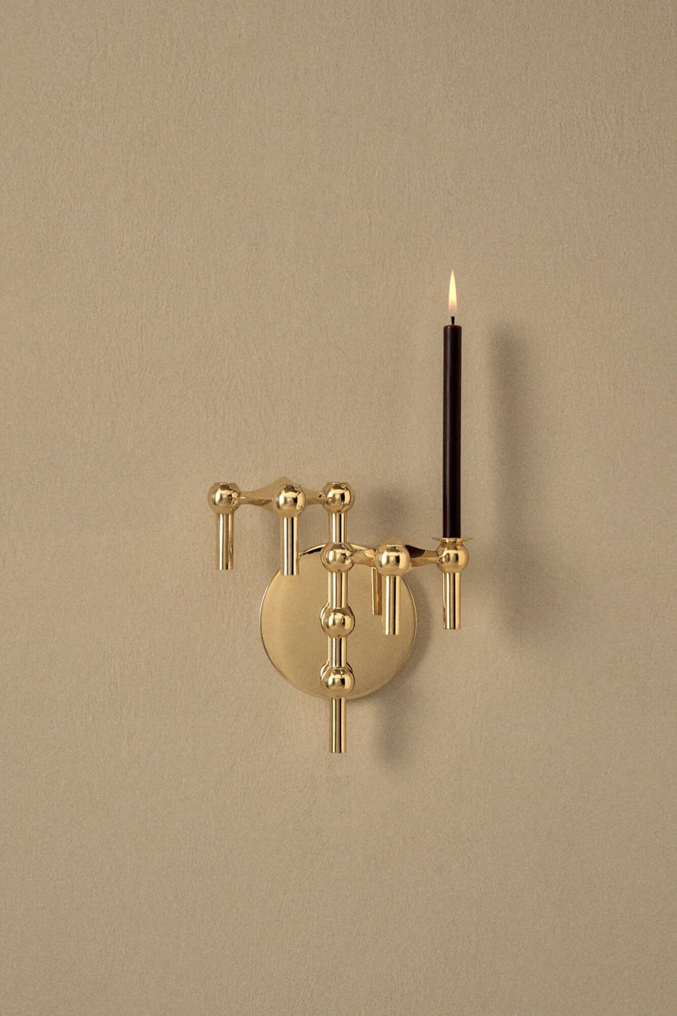 Nagel vægophæng - messing - Image 2