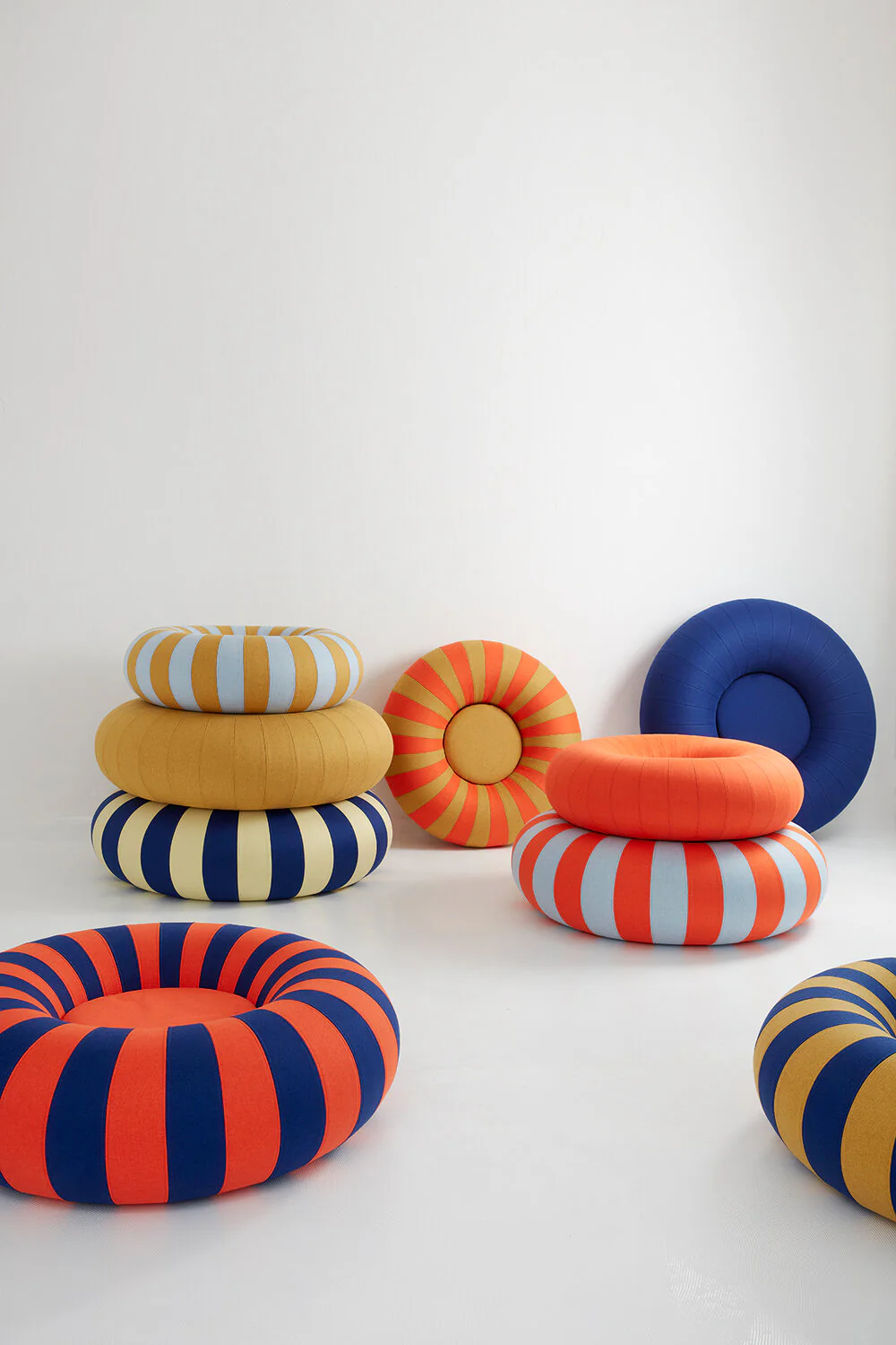 Float puf, rød - 25x80 cm. - Image 2