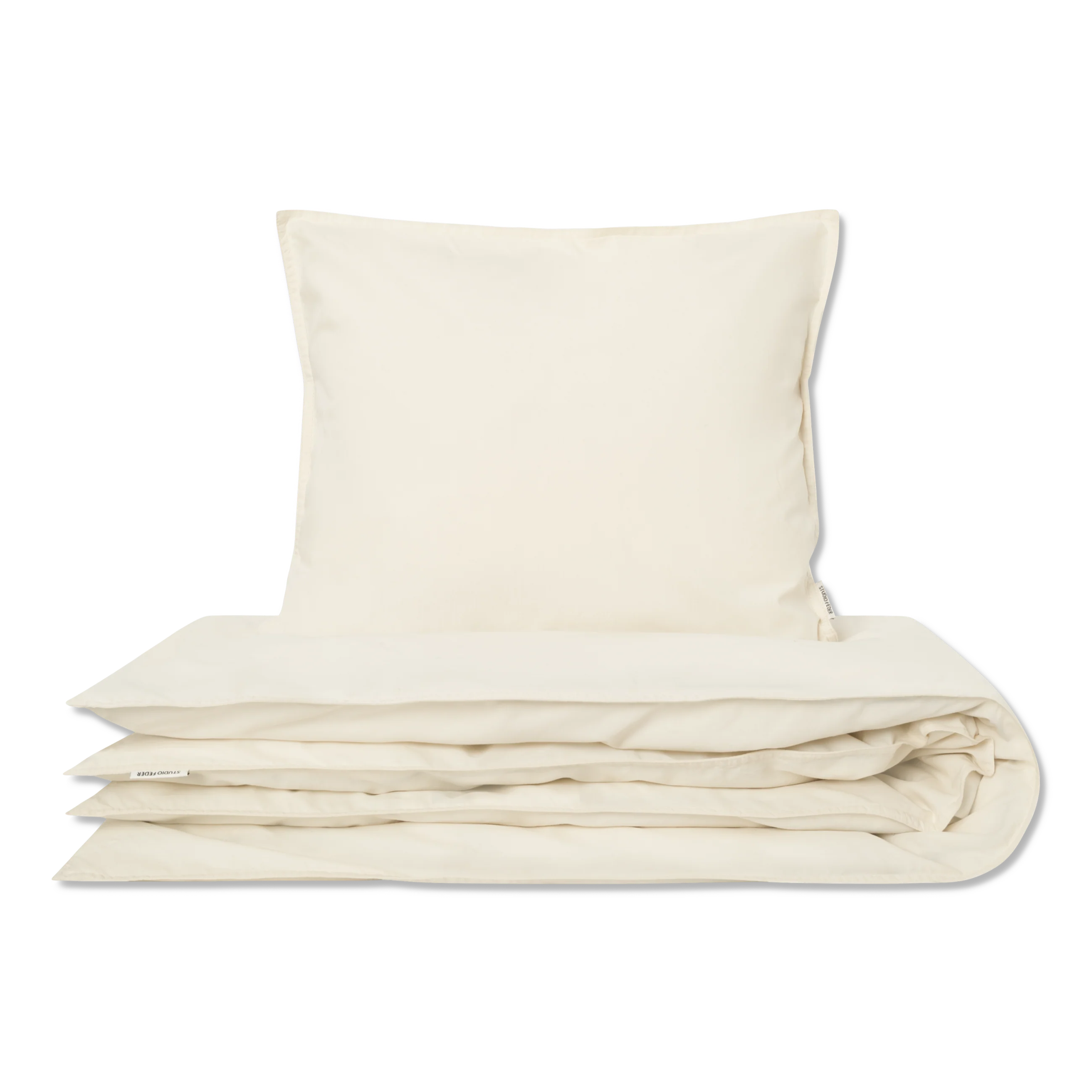 Percale sengesæt - Ivory