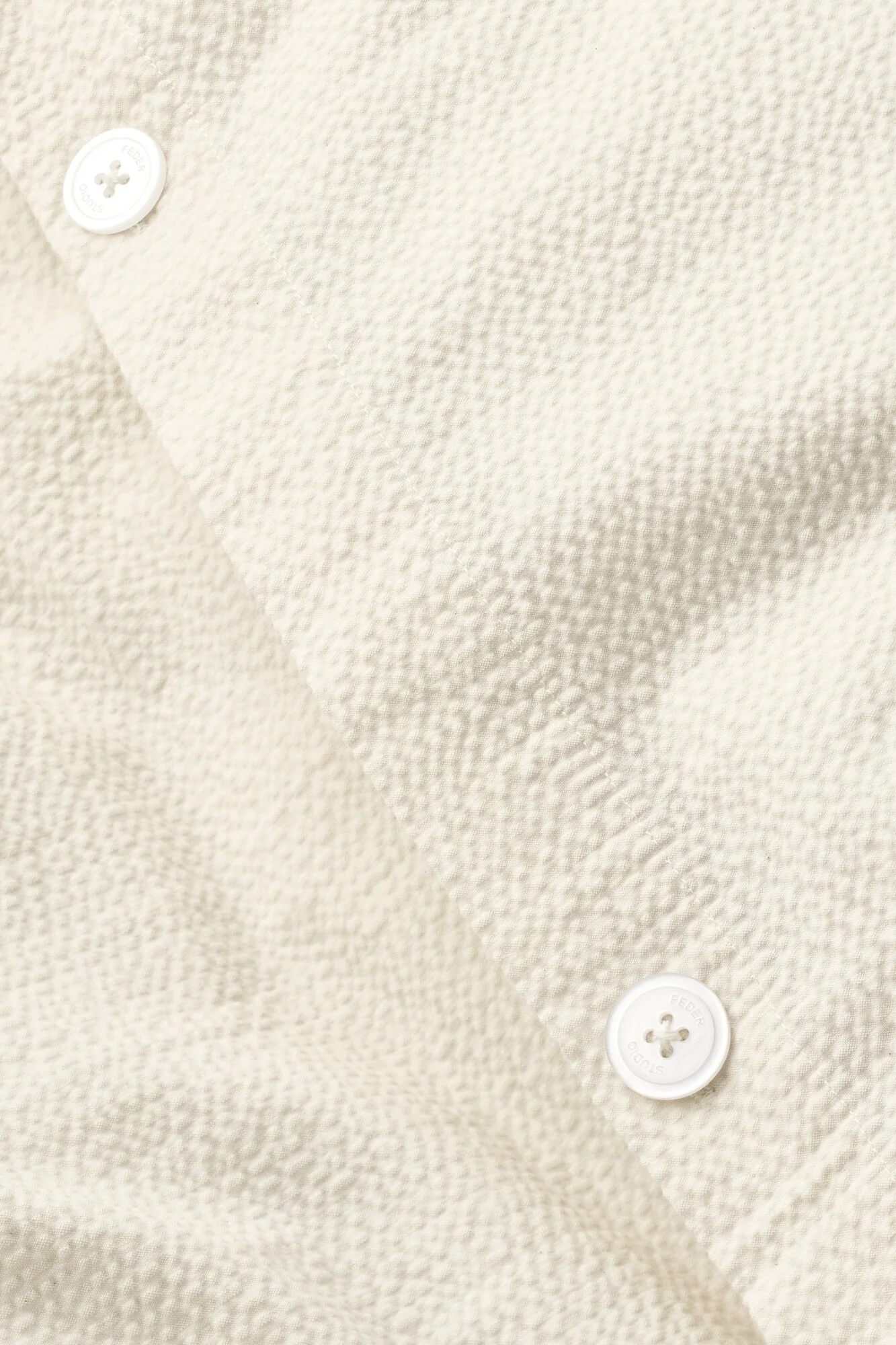 Seersucker sengesæt - Undyed - Image 2