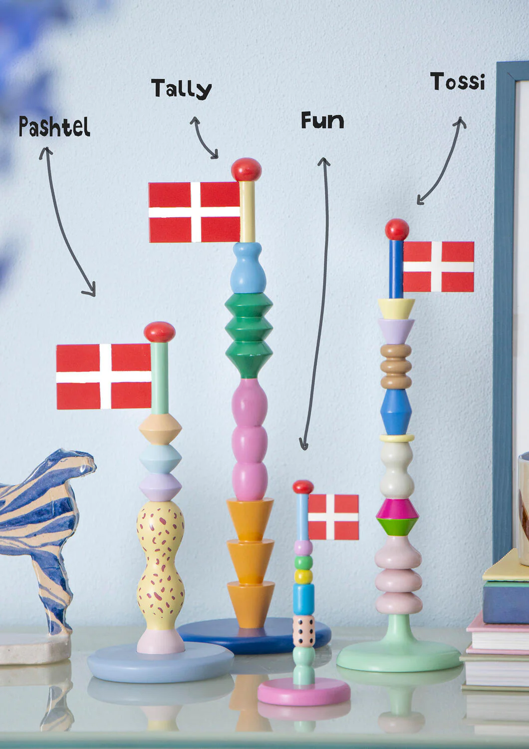 Tossi Træflag - h30 cm - Image 4