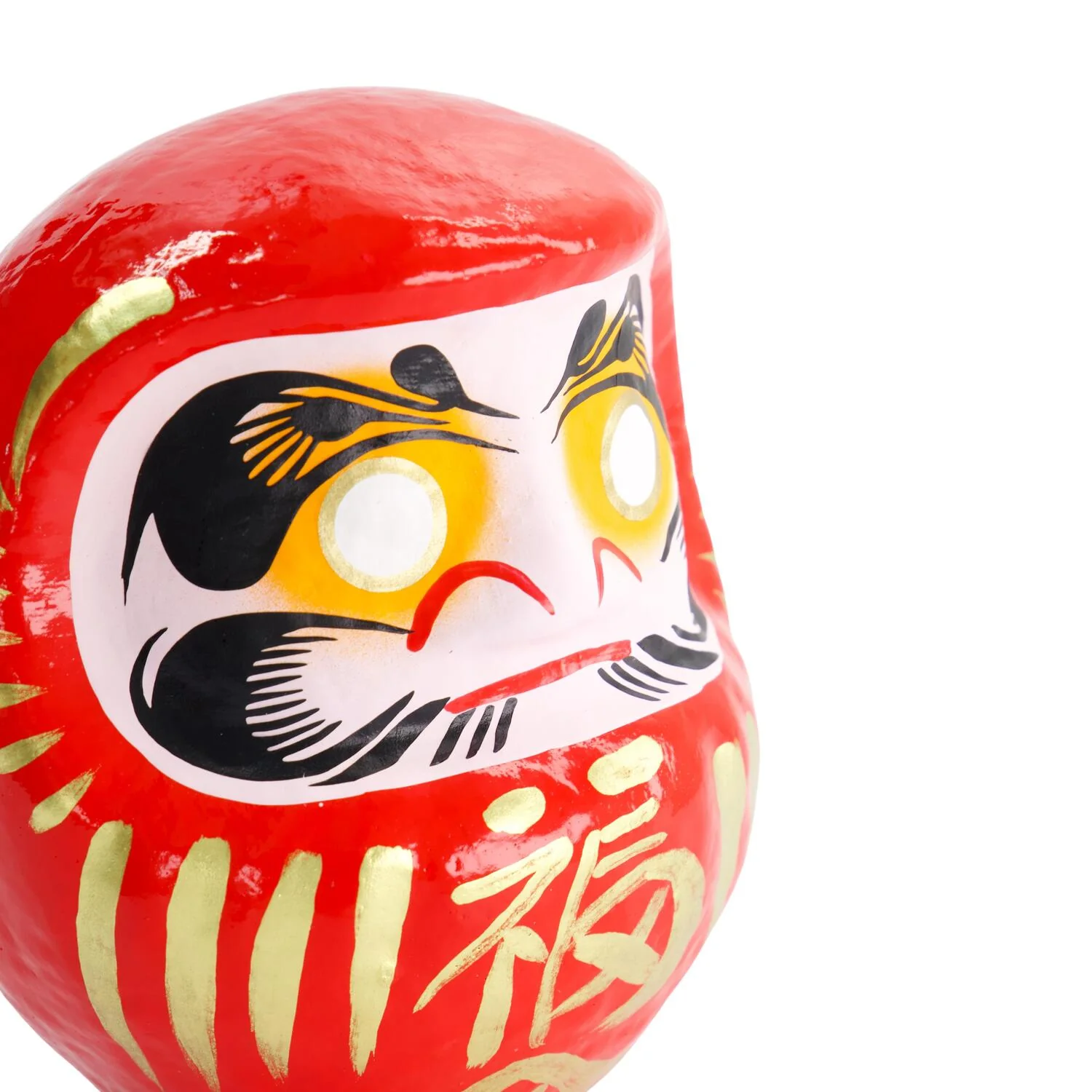 Daruma figur, rød - H15 cm - Image 2