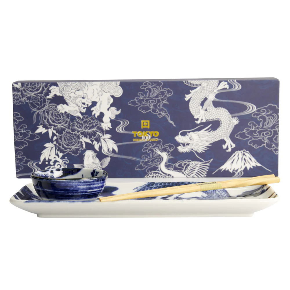 Japonism Dragon sushi sæt - 3 dele - Image 5