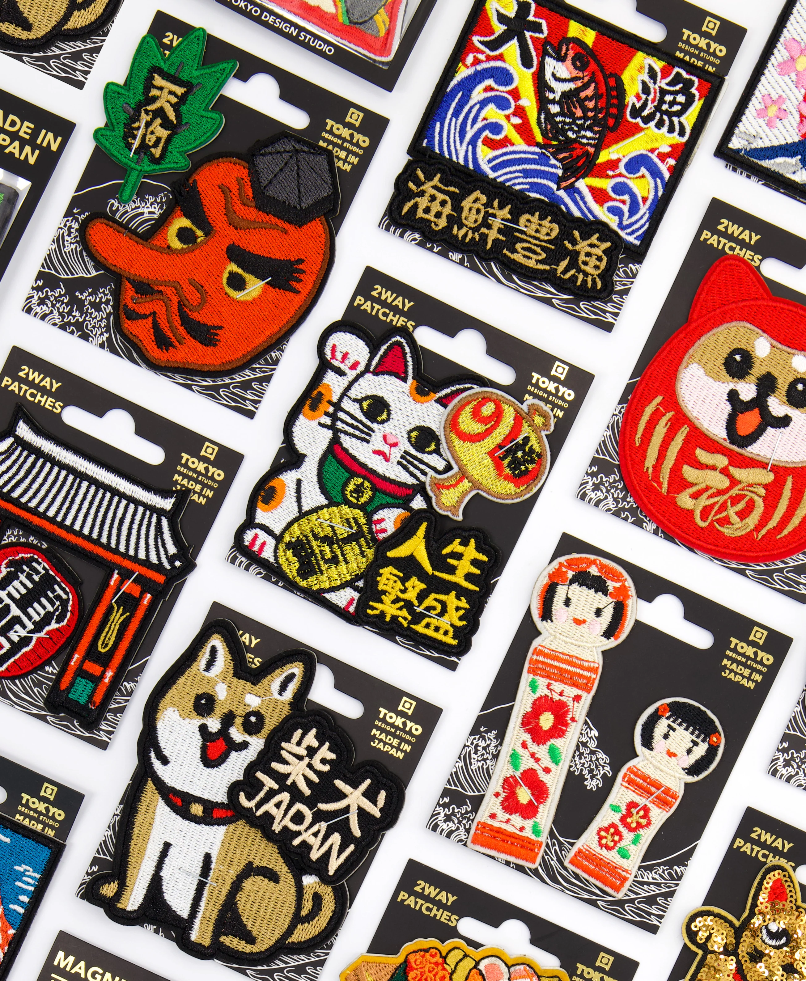 Lucky Cat 2Way patches - Multicolor - Image 2