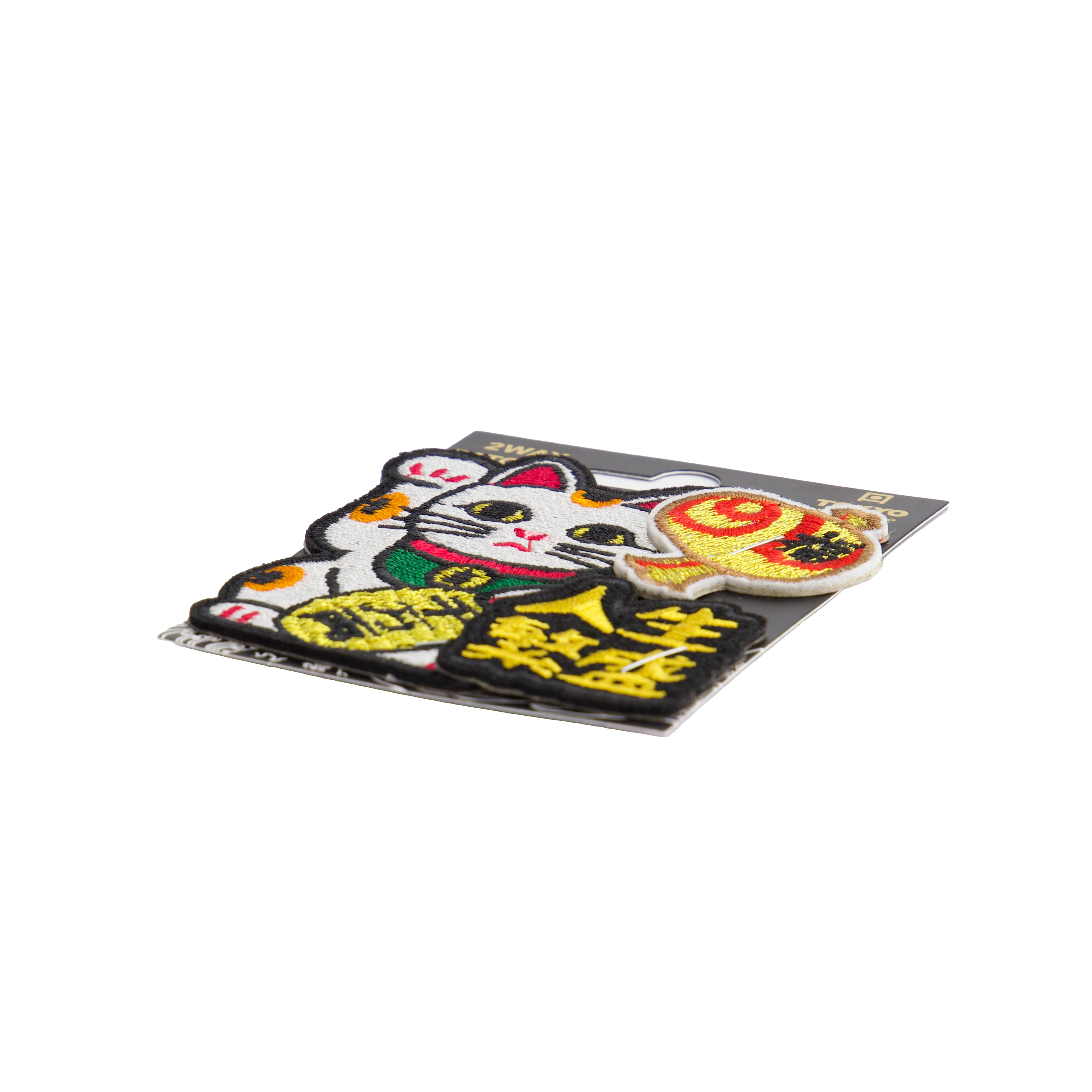 Lucky Cat 2Way patches - Multicolor - Image 3