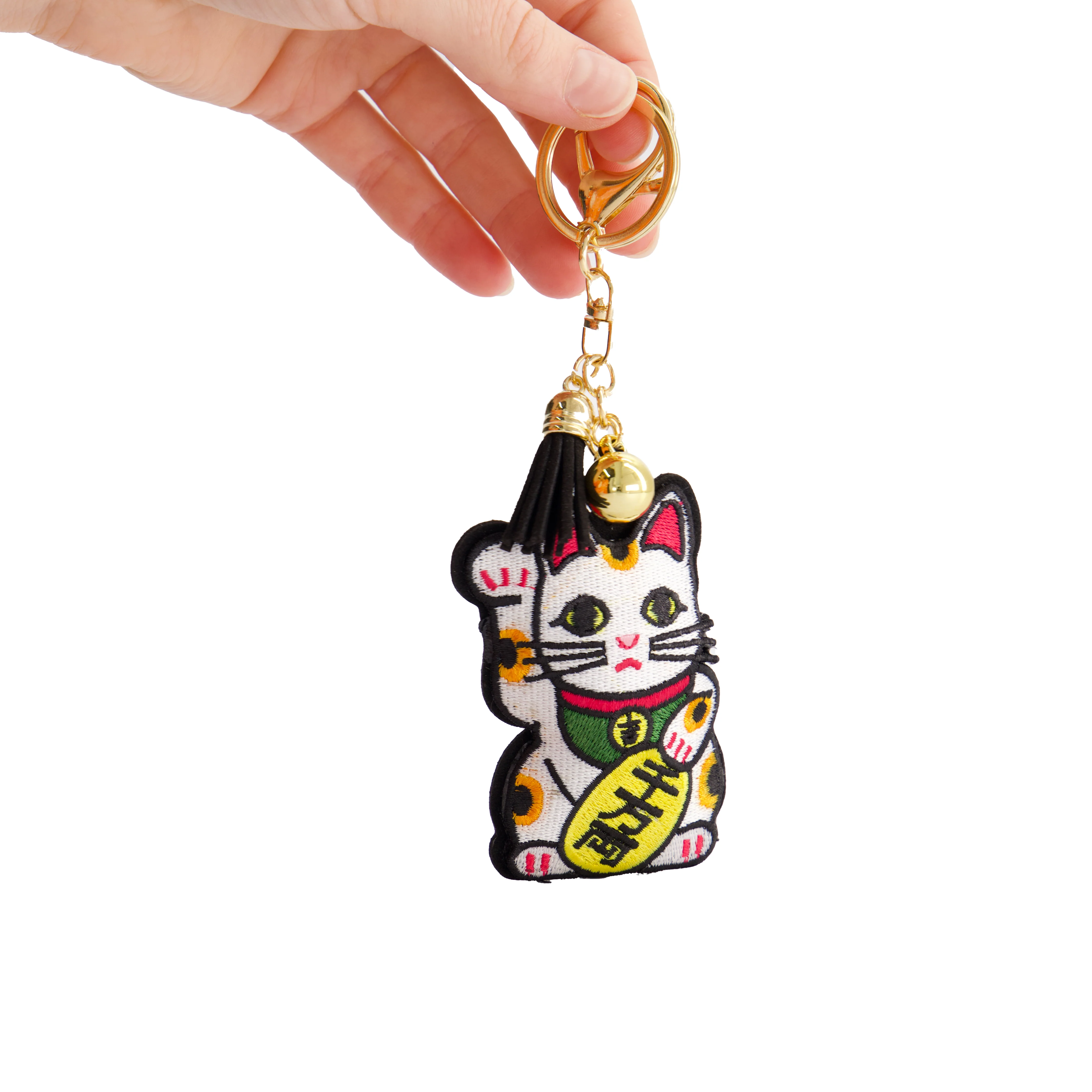 Lucky Cat Patch nøglering - Multicolor - Image 4
