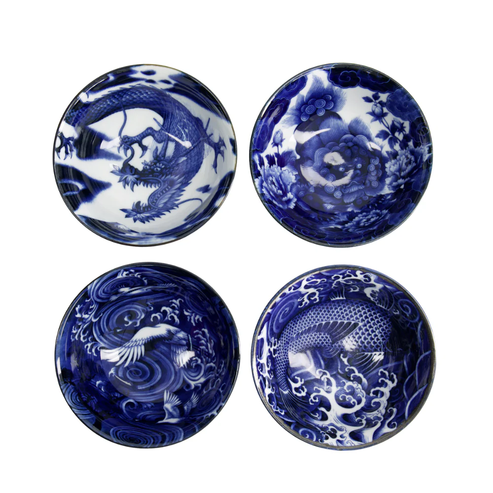Mixed Japonism skåle gaveæske - 4 stk - Image 3