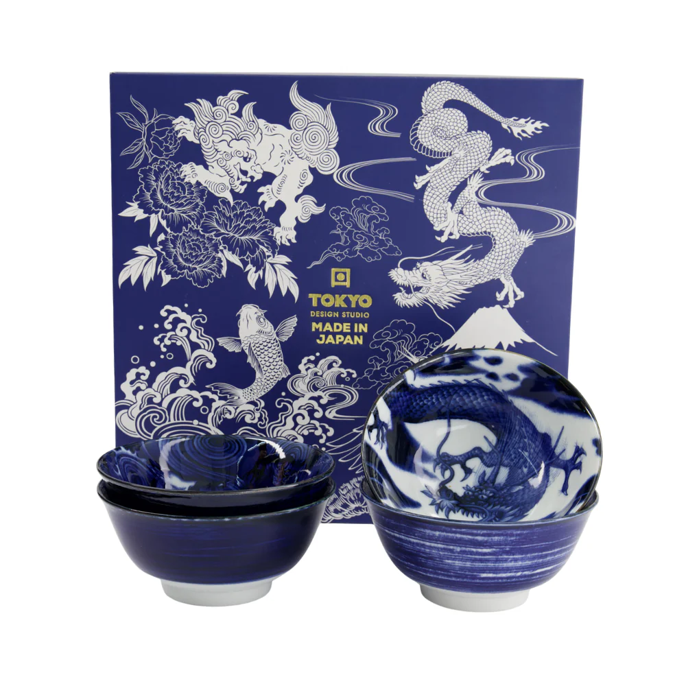 Mixed Japonism skåle gaveæske - 4 stk - Image 7