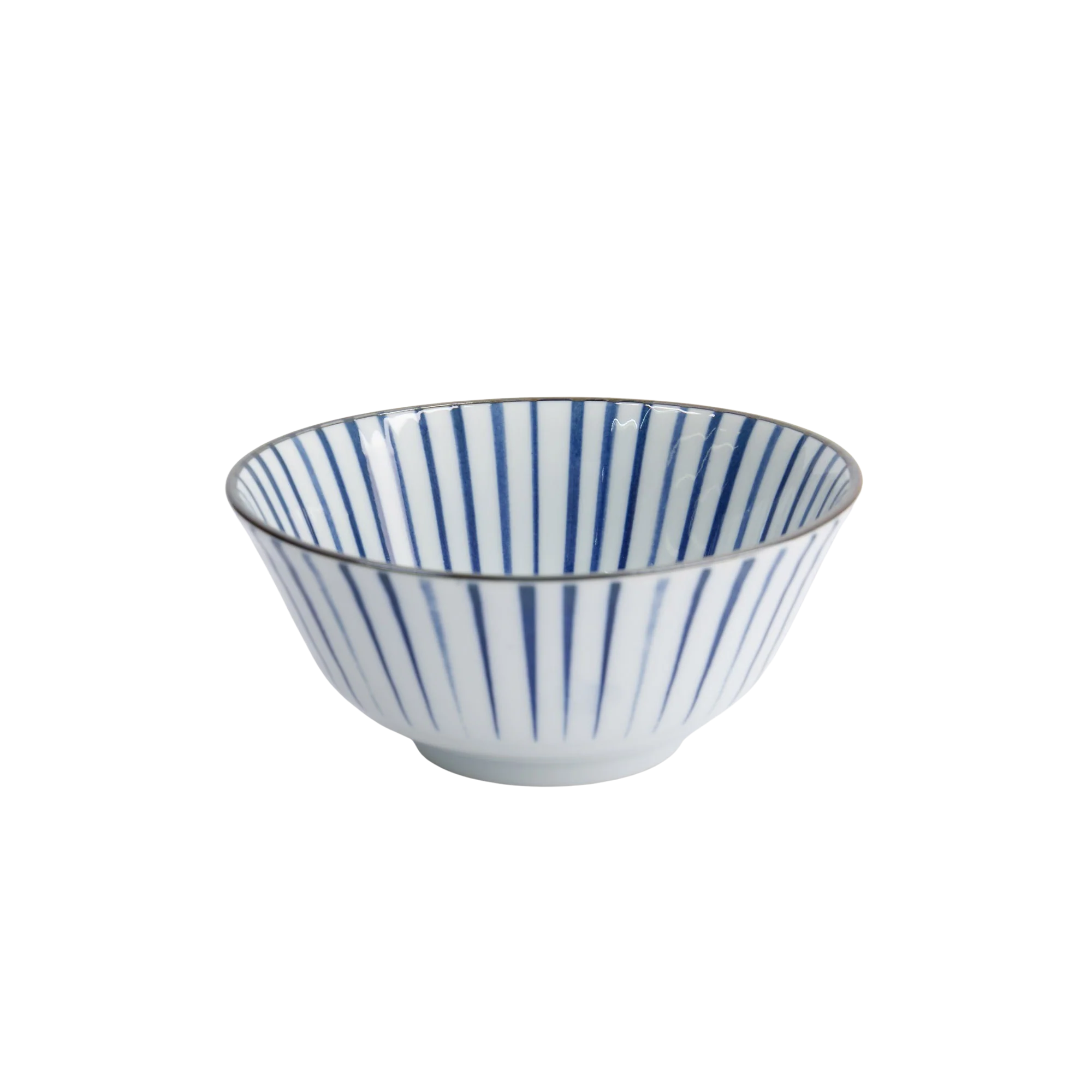 Natsu Tokusa Tayo skål, blå/hvid - Ø15,2 cm.