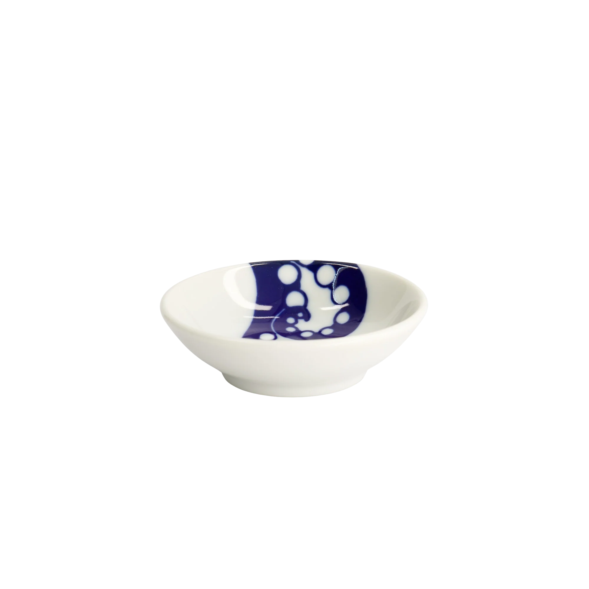 Octpus Kawaii Sauce skål, blå/hvid - Ø9 cm. - Image 2