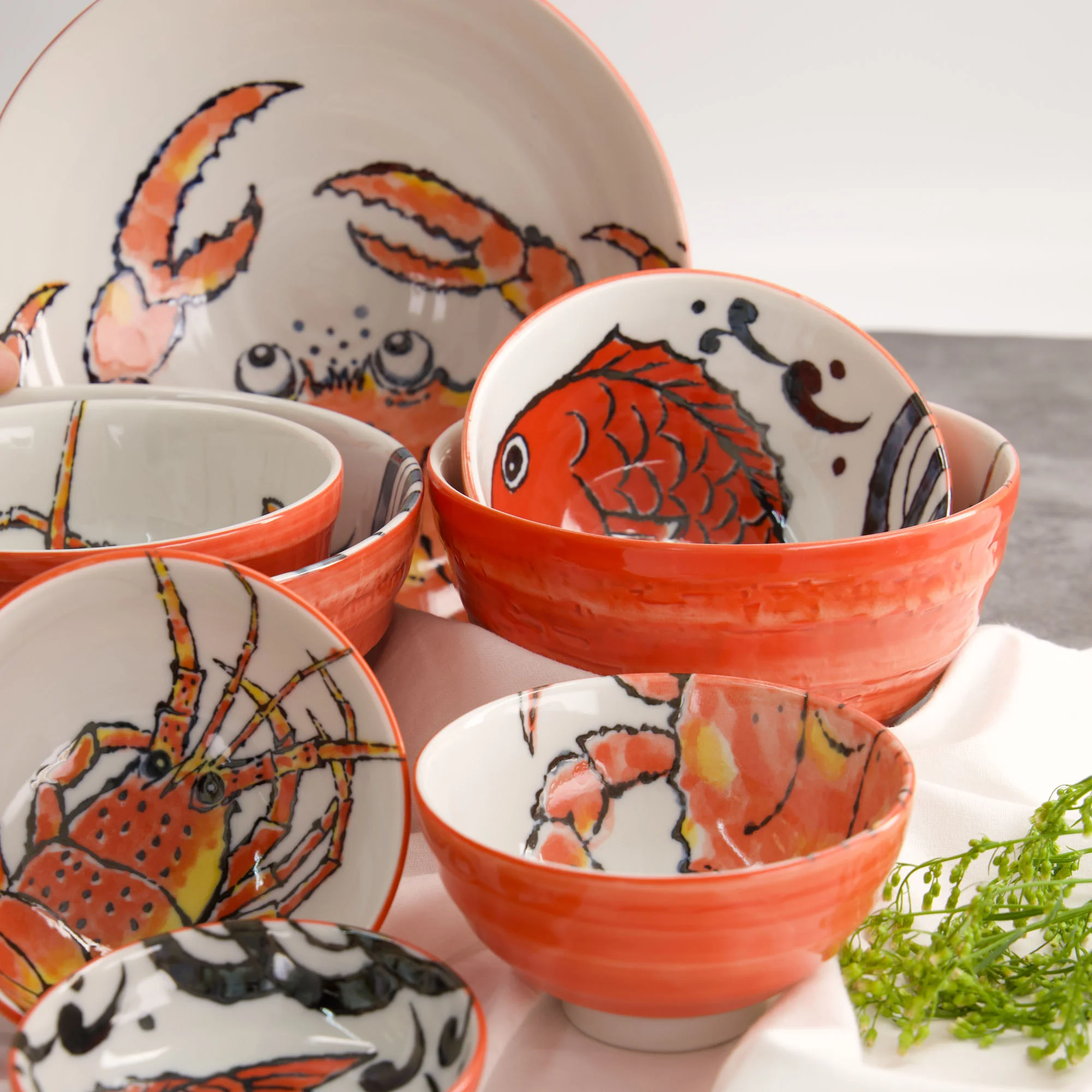 Seafood skål, Lobster Red - 500 ml. - Image 3