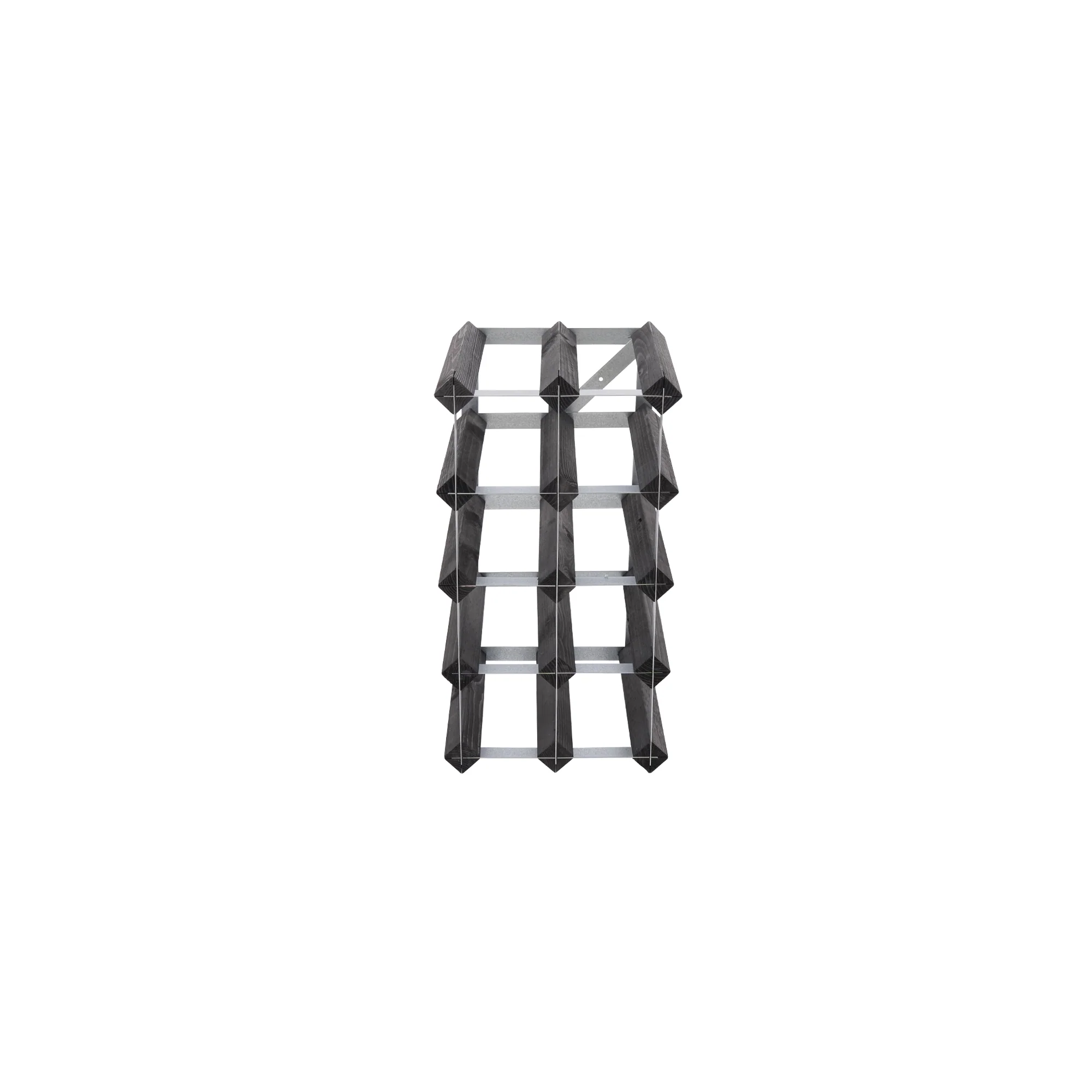 Vinreol, 12 flasker - sort ask - Image 5