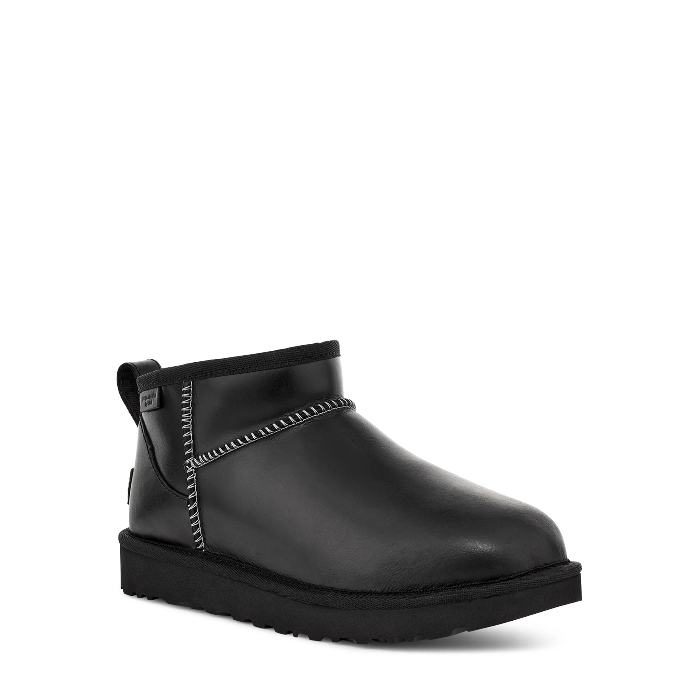 W Classic Ultra Mini læder bamsestøvle - sort - Image 3