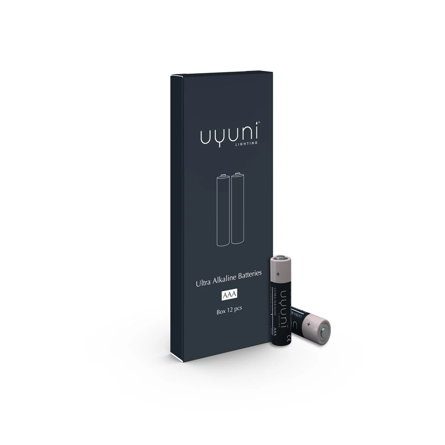 AAA batterier - 12 stk