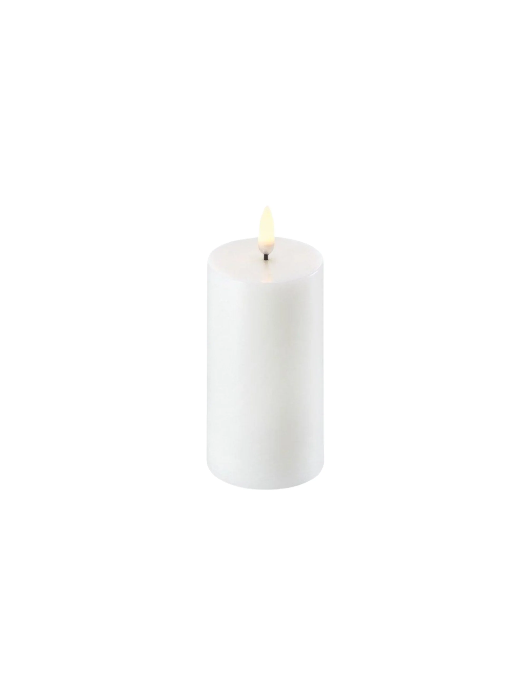 LED bloklys - H:10 x Ø:6 cm