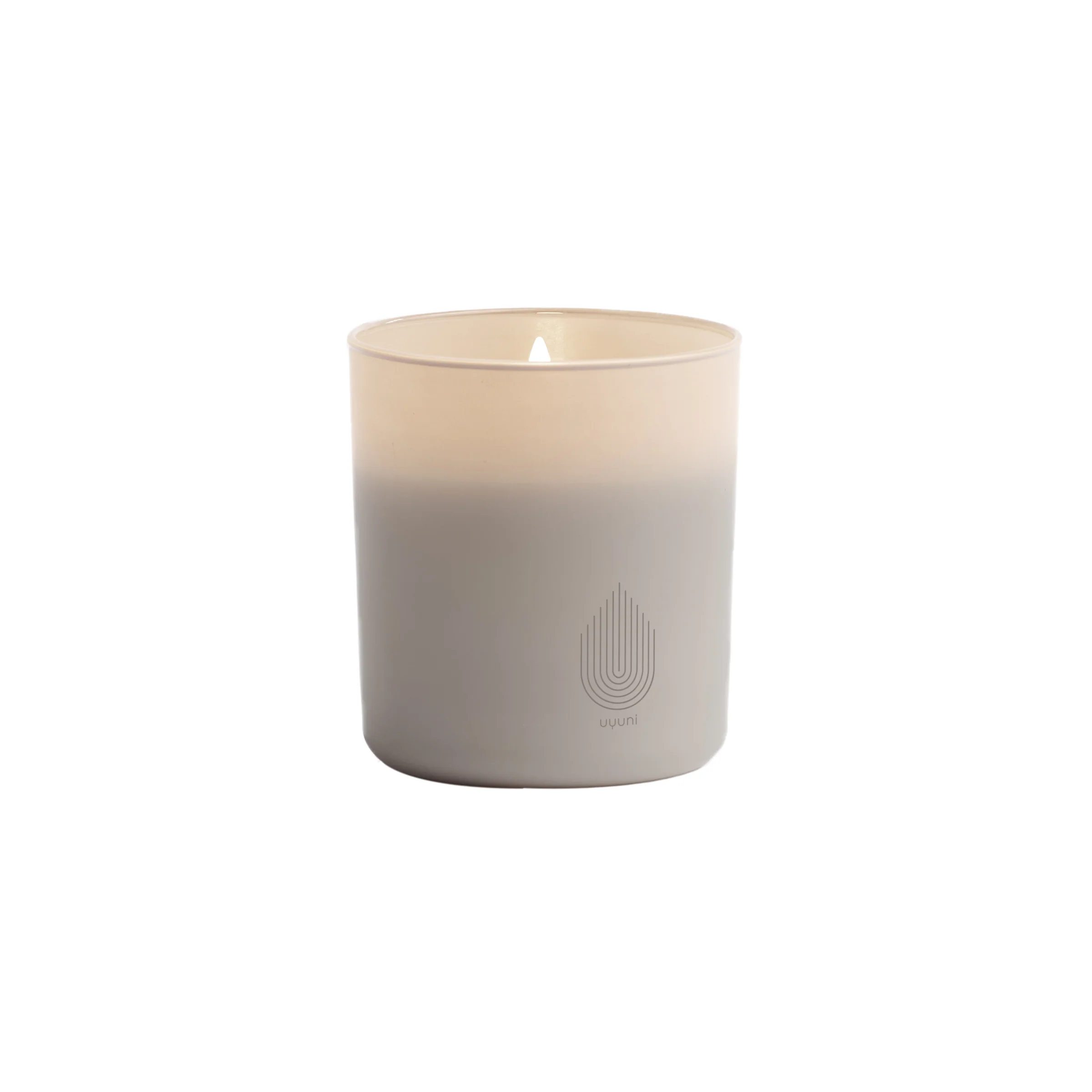 LED lys i glas, Sandstone - H10 cm.