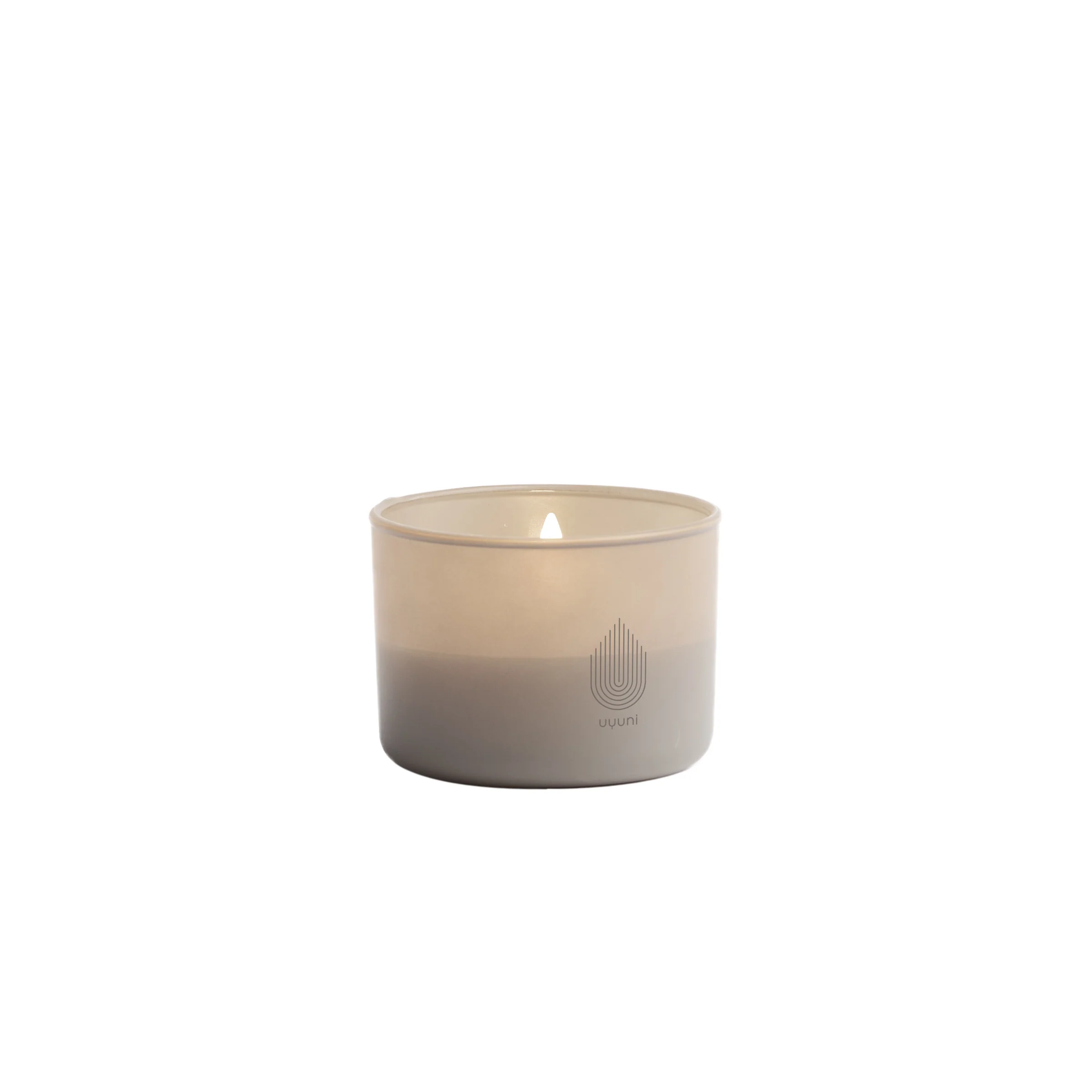 LED lys i glas, Sandstone - H6 cm.