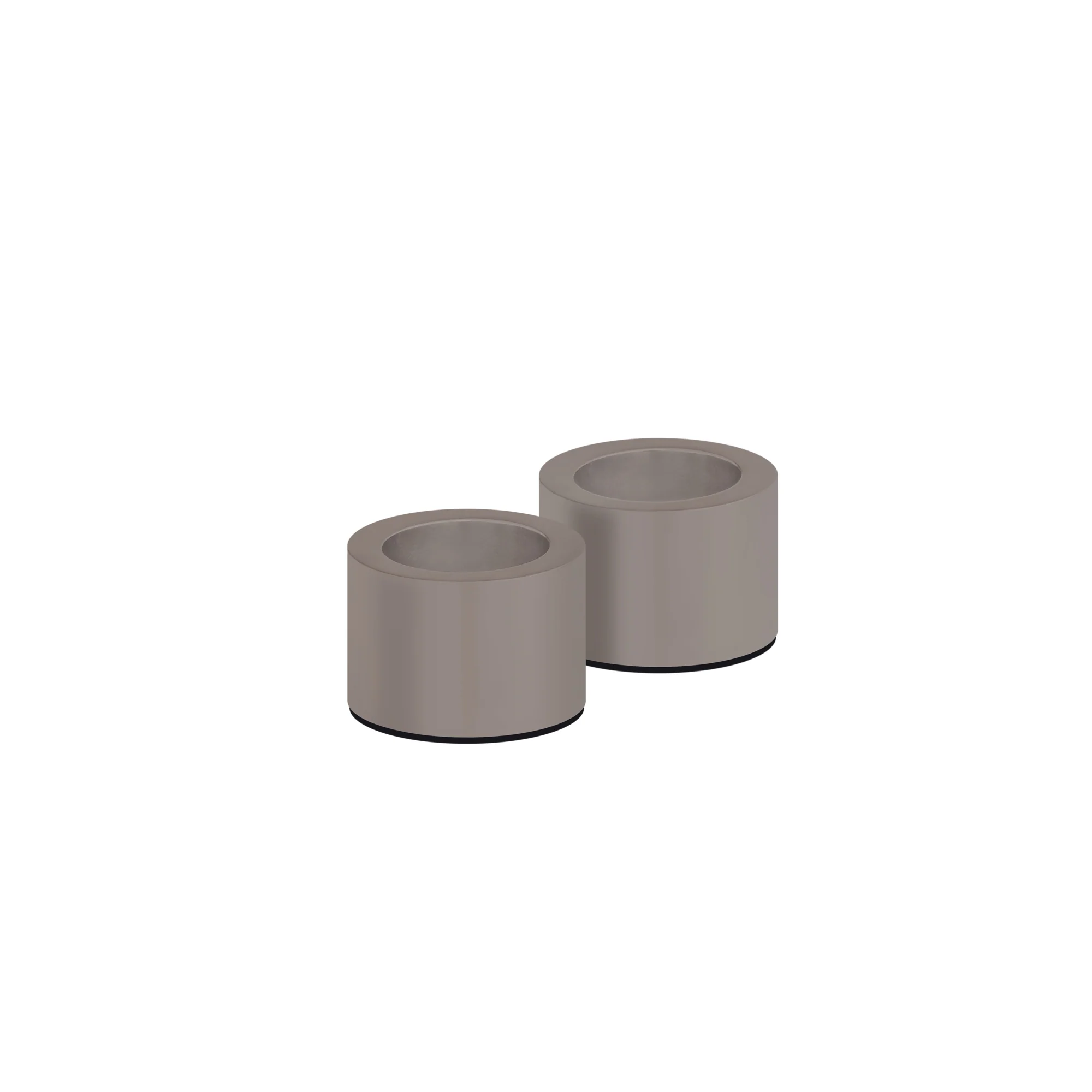 Taper lysestager, Sandstone - 2 stk.
