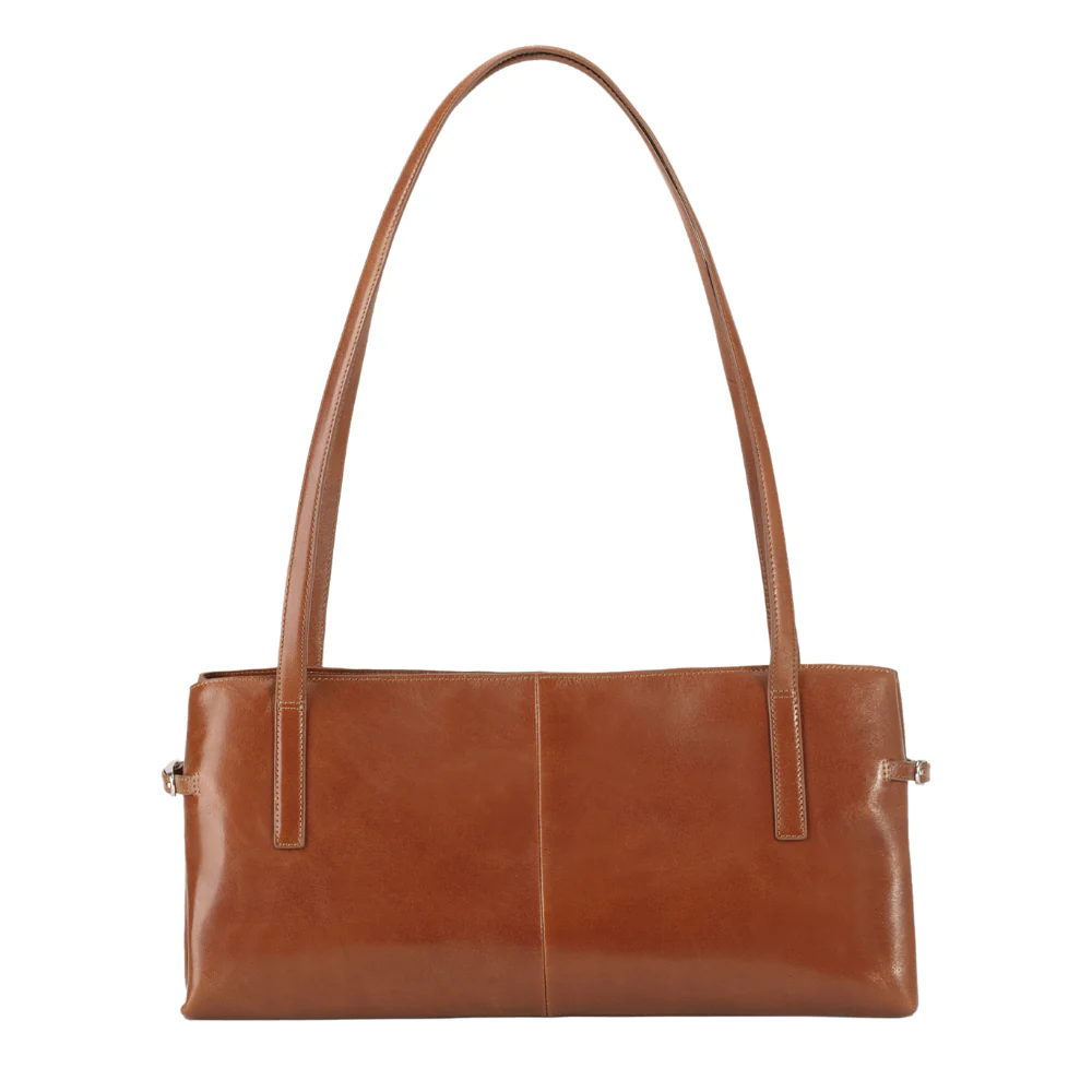 Cannes Mini lædertaske - Cognac