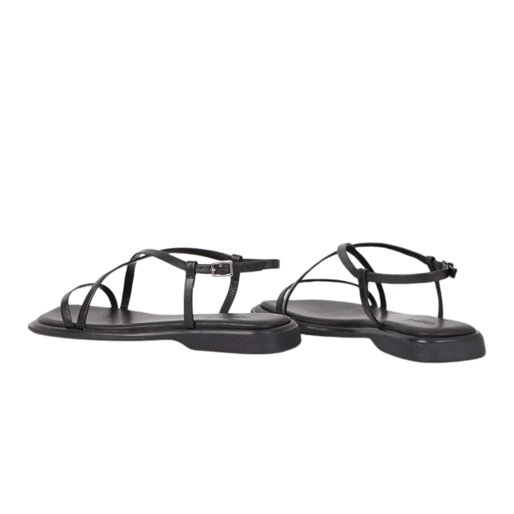 Izzy Leather sandaler - sort - Image 3