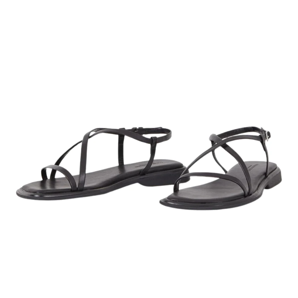 Izzy Leather sandaler - sort - Image 4
