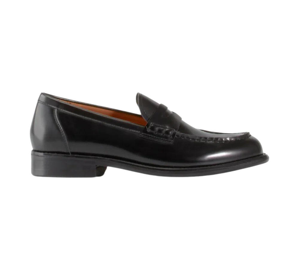 Linn Polished loafers - sort