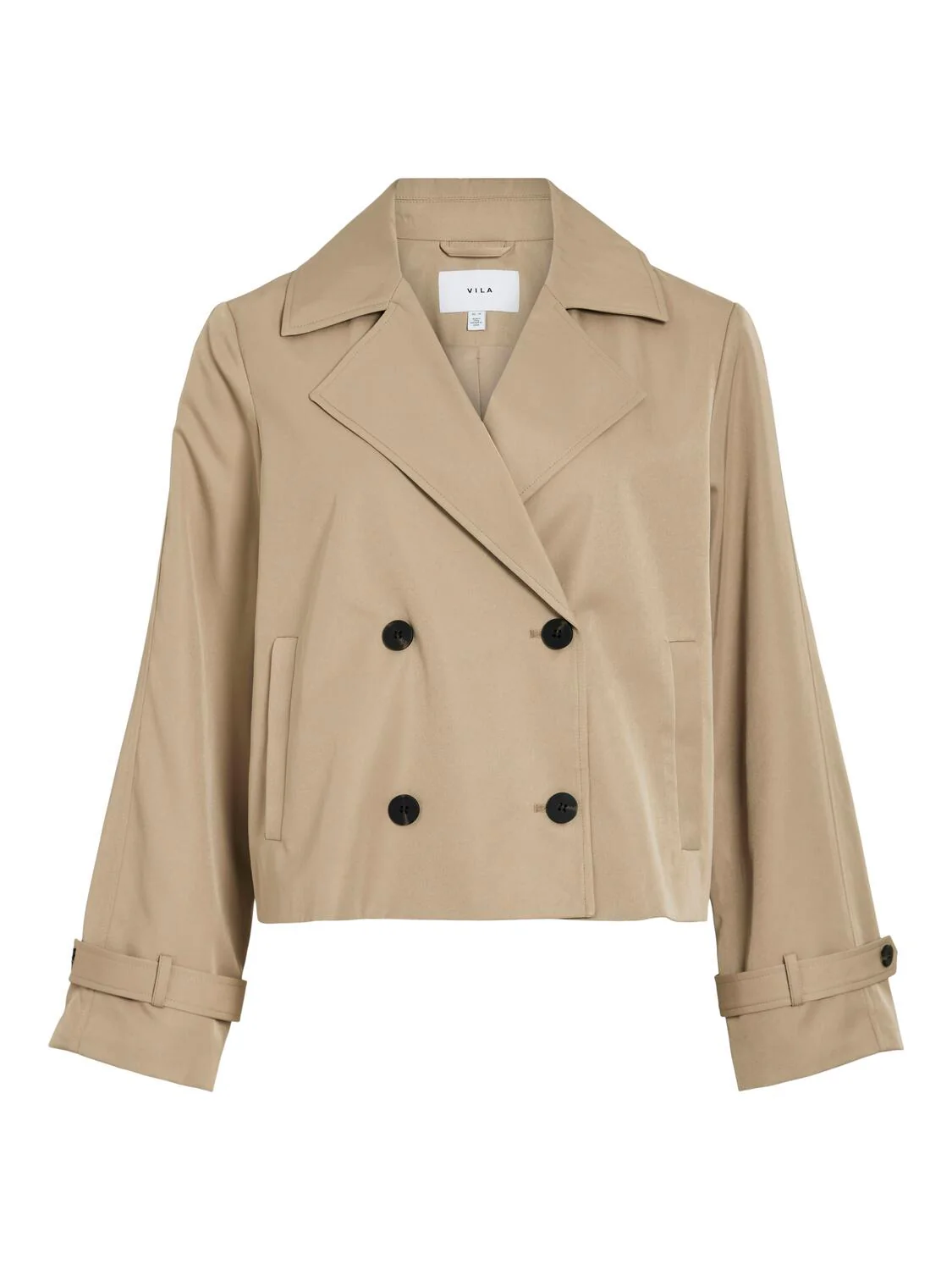 Viaddison kort trenchcoat - Savannah Tan - Image 2
