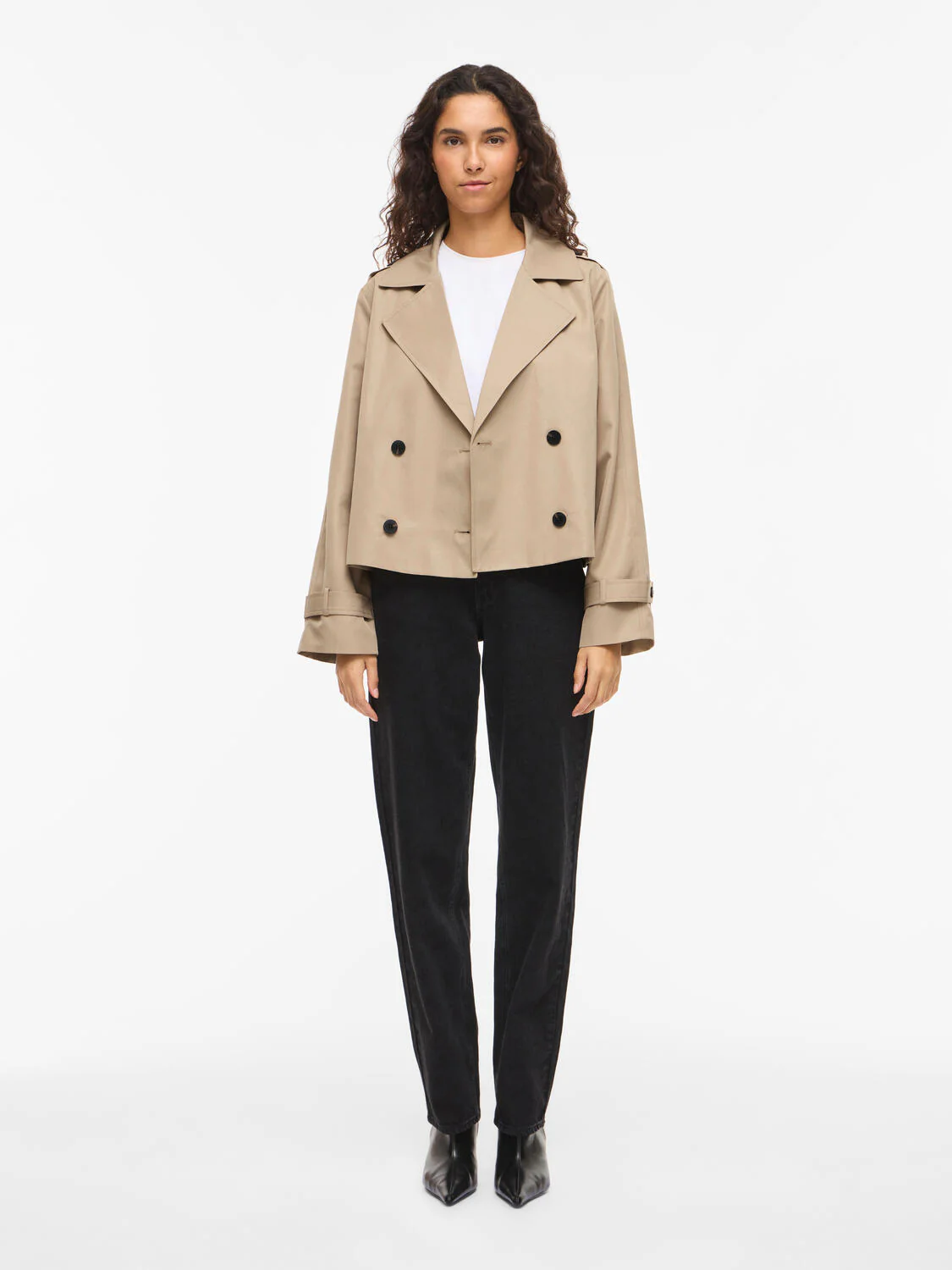 Viaddison kort trenchcoat - Savannah Tan - Image 6