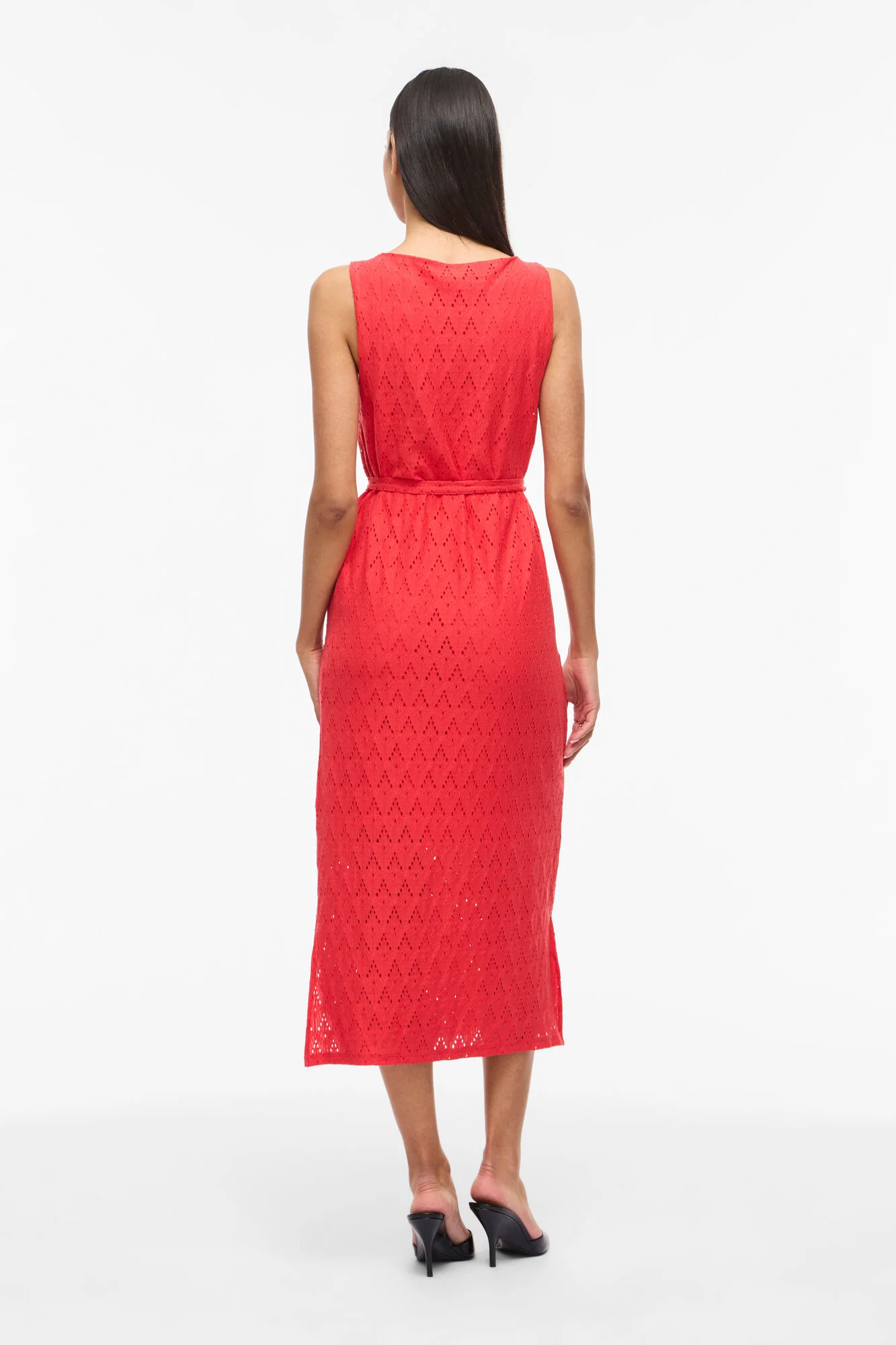 Viamalina midi kjole - Hibiscus - Image 3