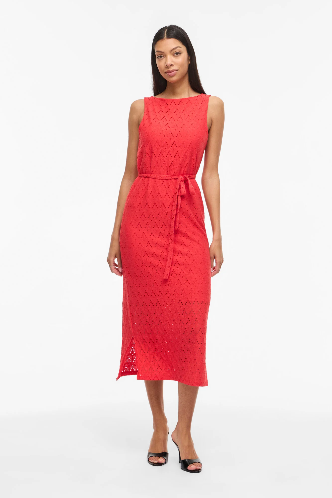 Viamalina midi kjole - Hibiscus - Image 7